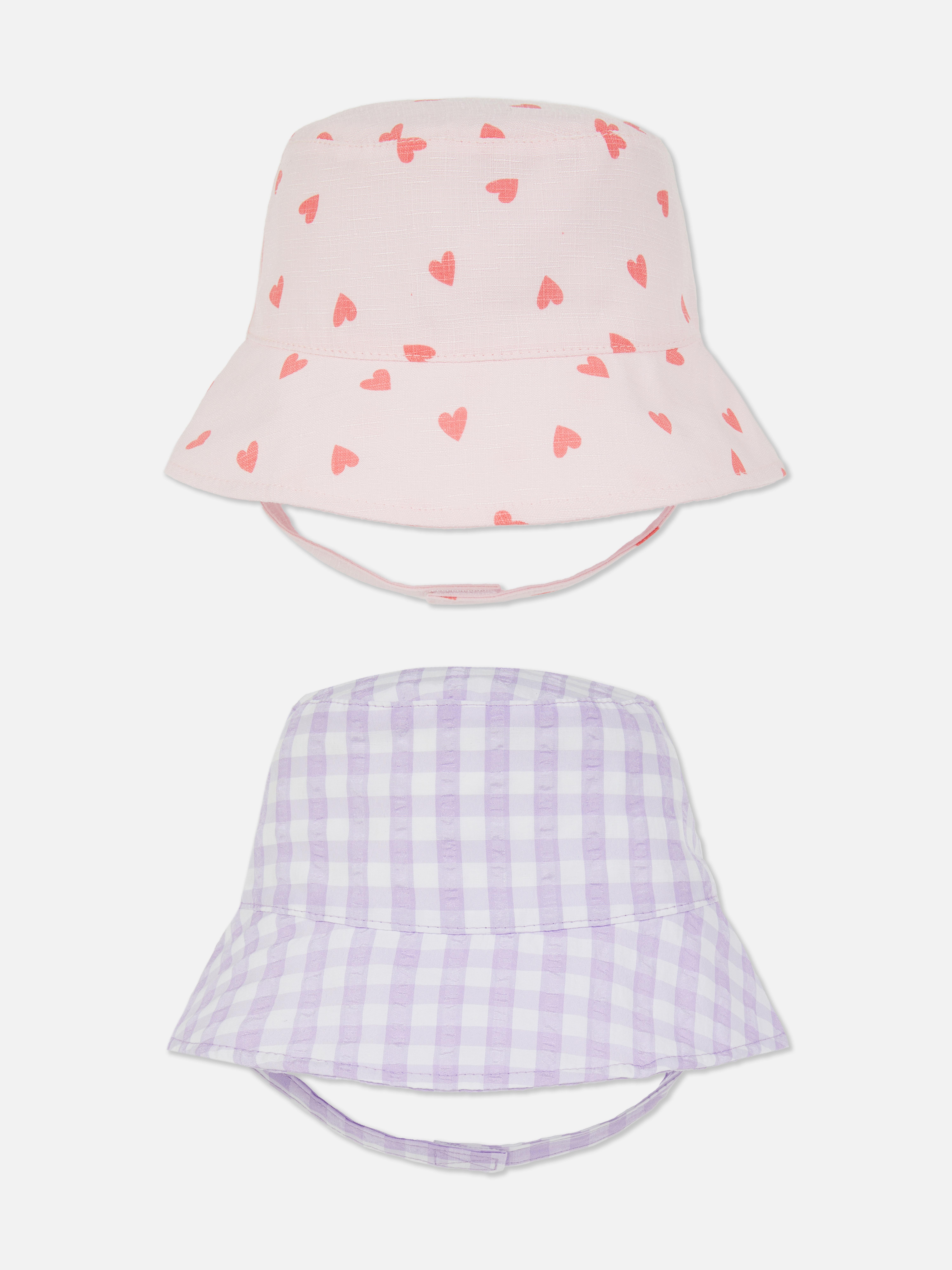 2pk Self-Fastening Bucket Hats