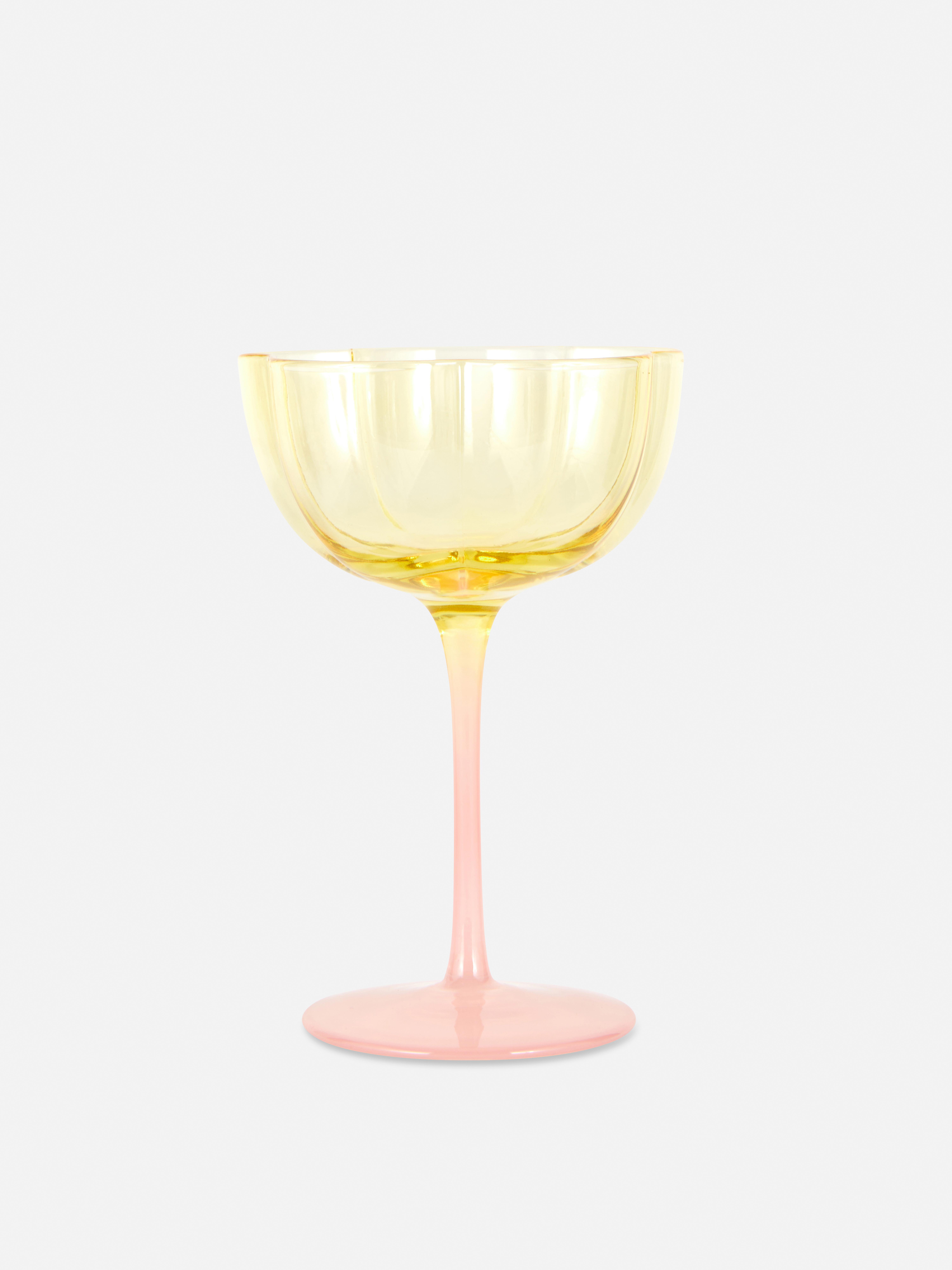 Scalloped Coupe Glass