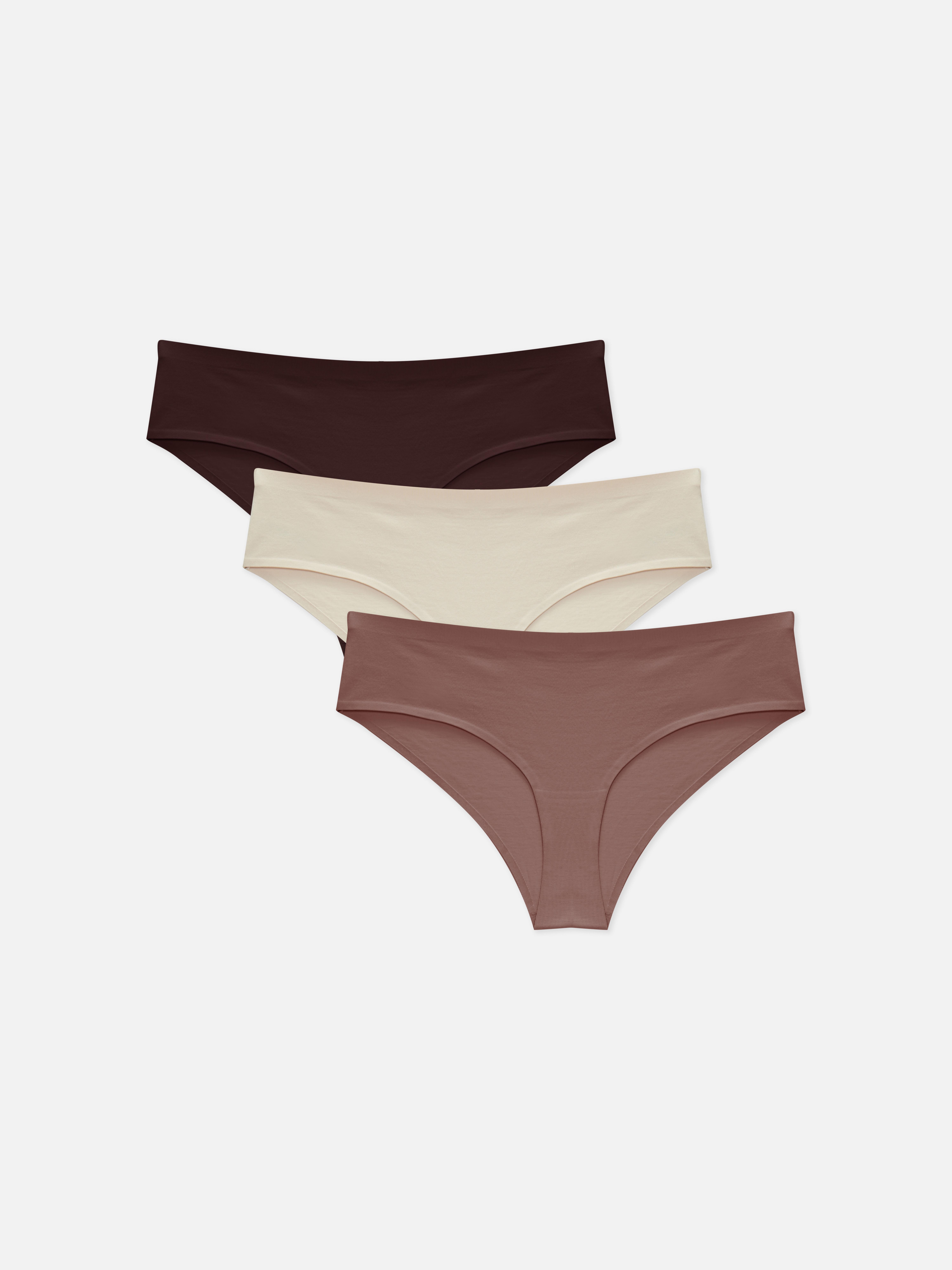 Lot de 3 culottes brésiliennes sans coutures