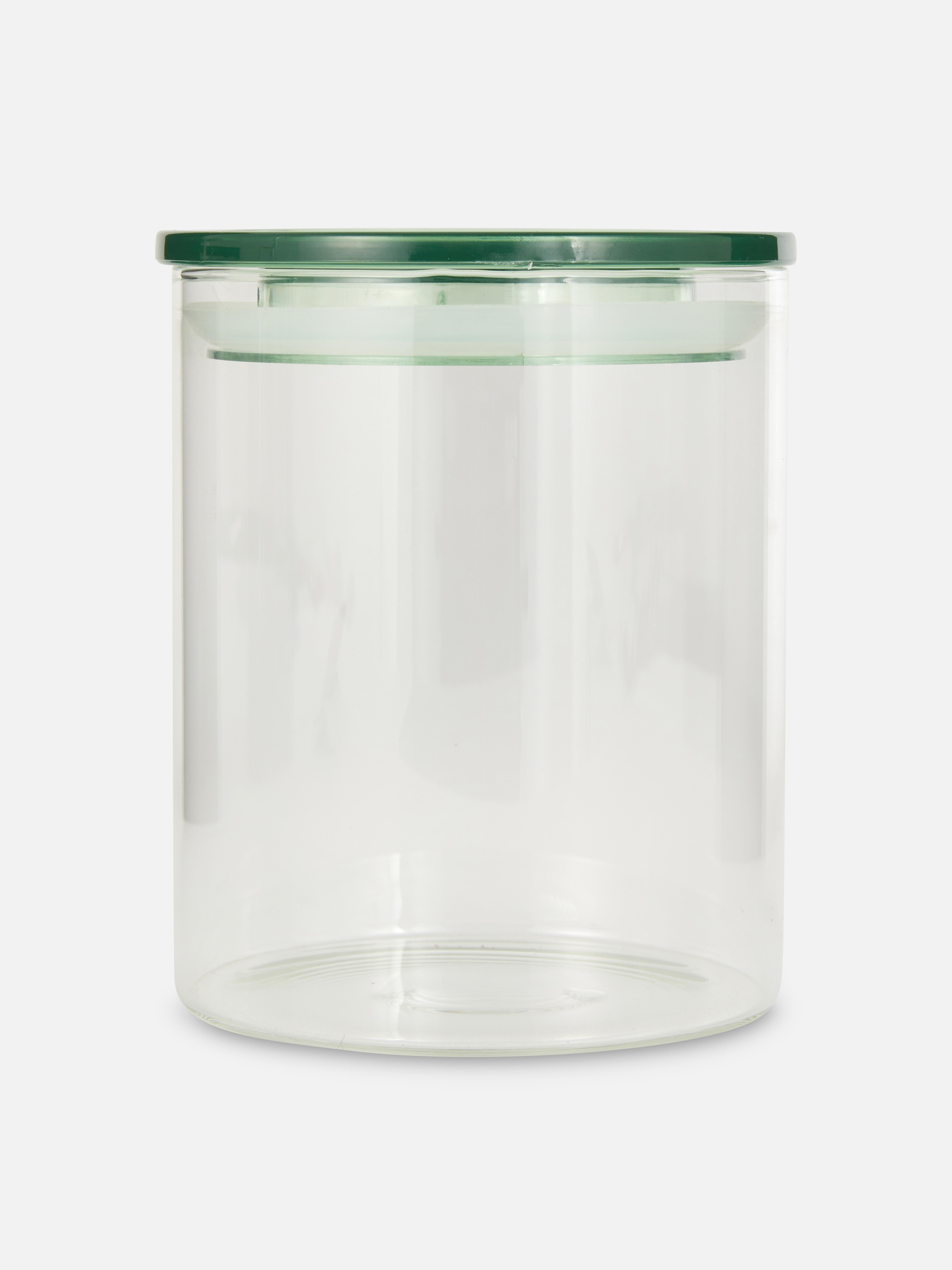 Small Glass Storage Jar
