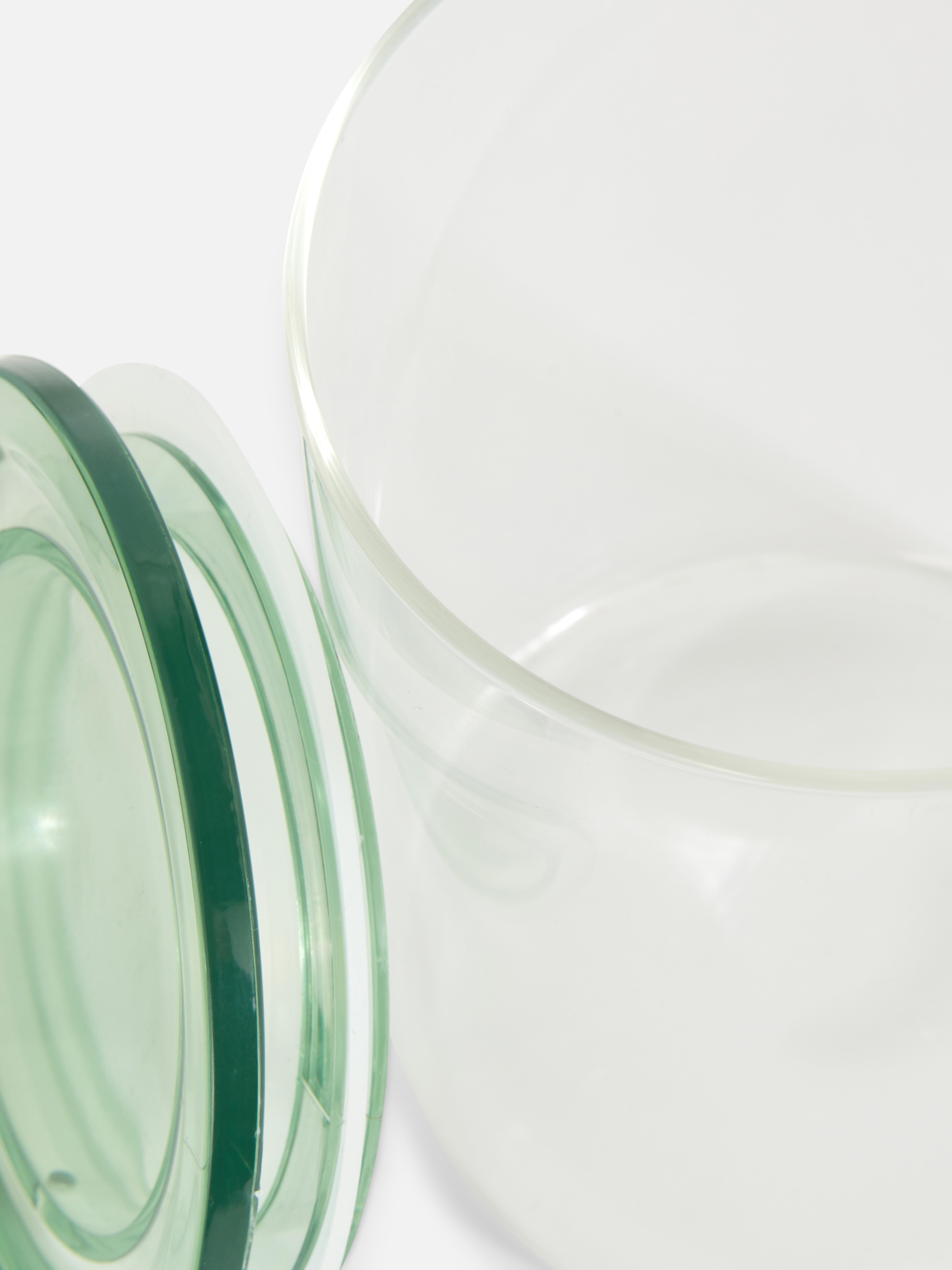 Small Glass Storage Jar