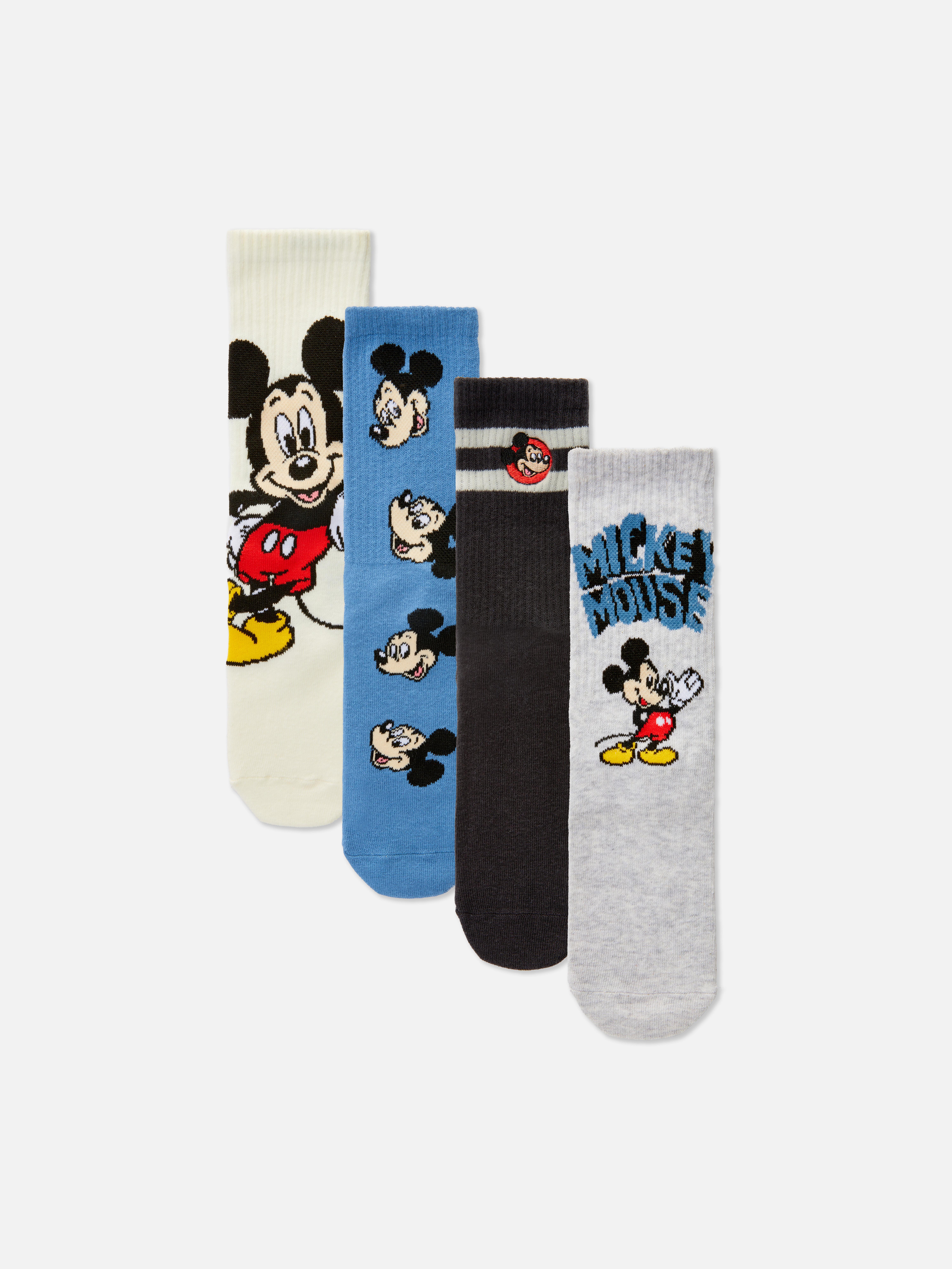 Pack 4 pares soquetes Disney Mickey