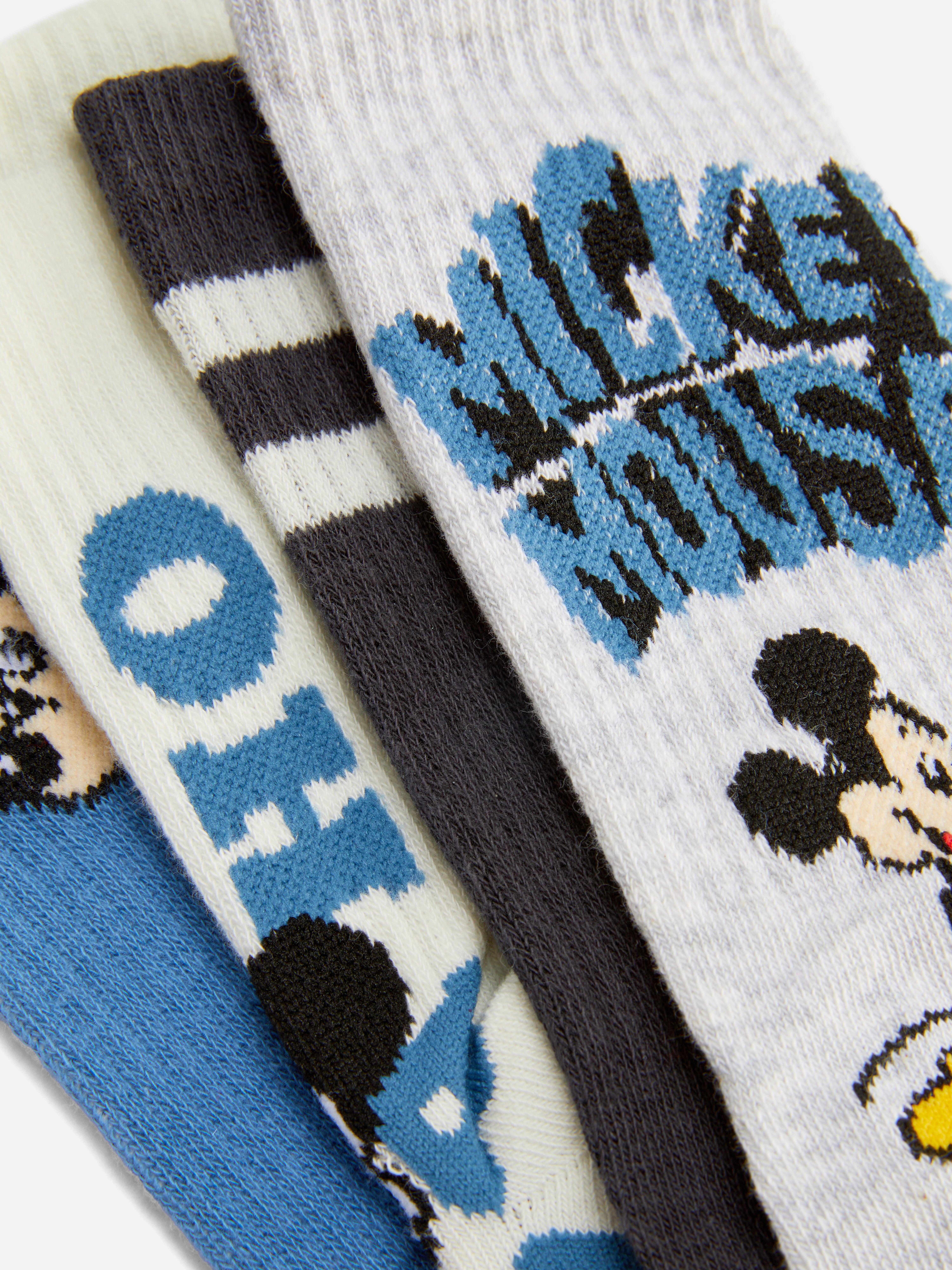 Pack 4 pares soquetes Disney Mickey