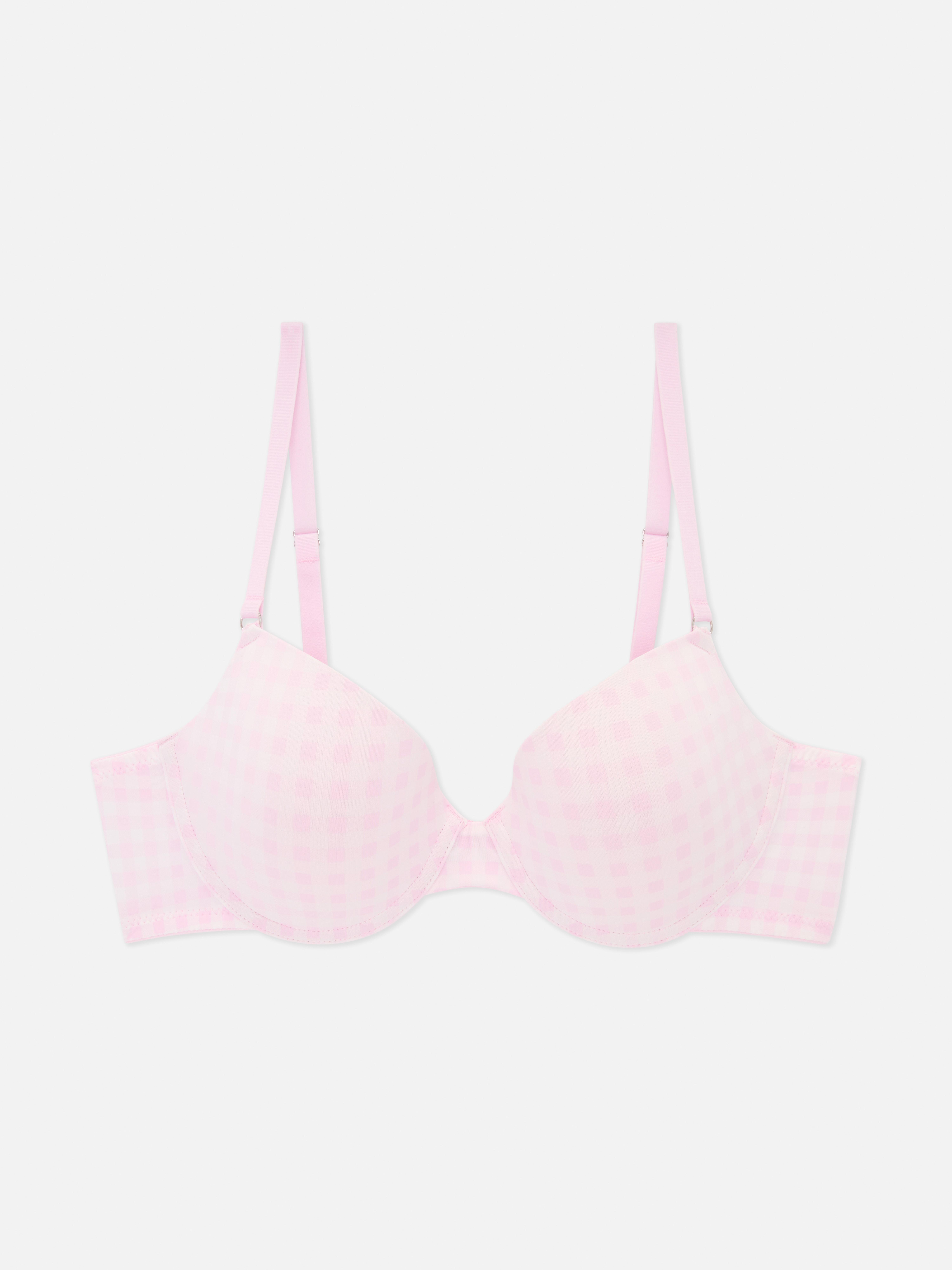 Printed T-Shirt Bra