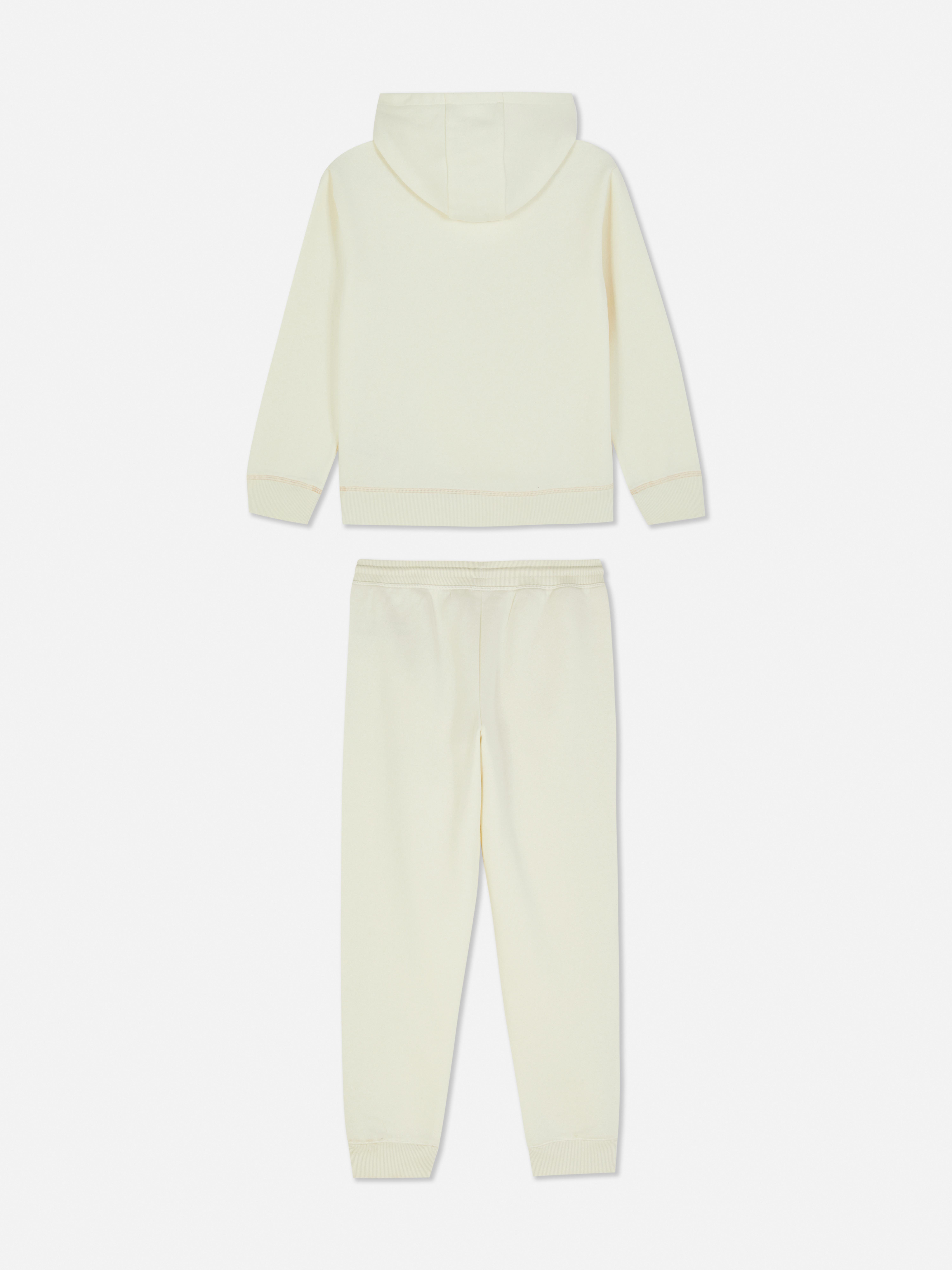 Set van hoodie met capuchon en joggingbroek met enkelboorden