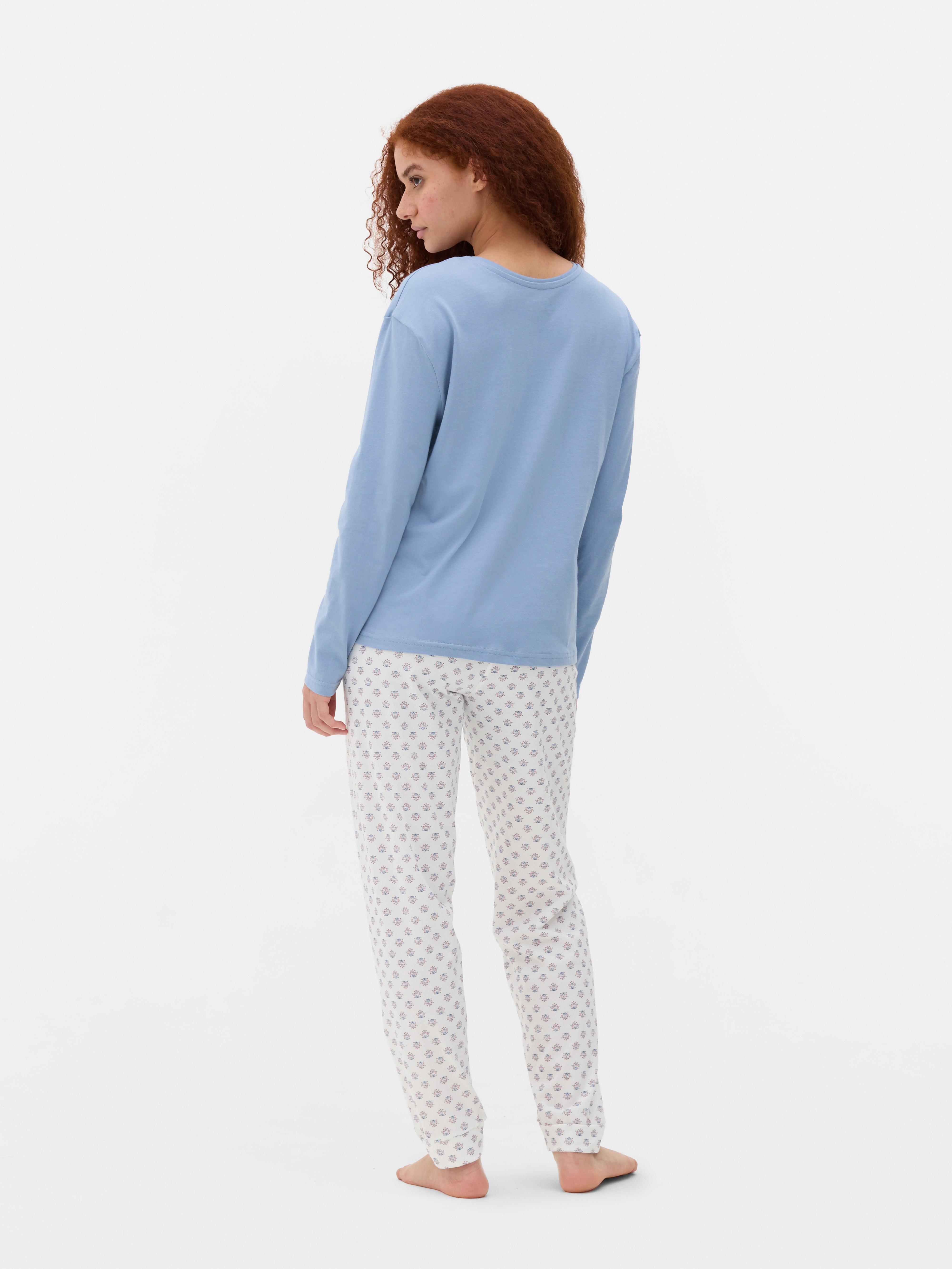 Pyjama long en jersey