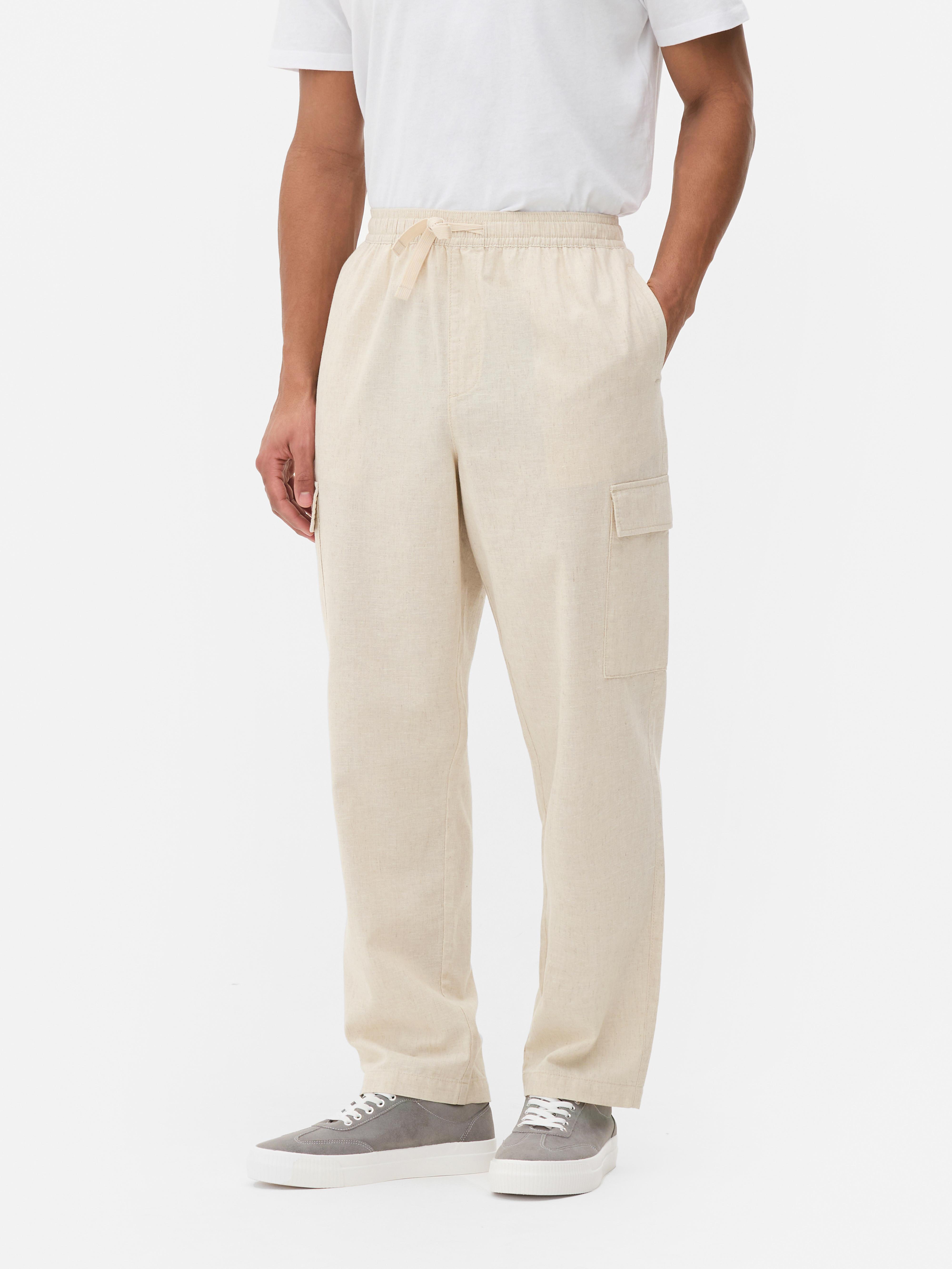 Drawstring Cargo Trousers