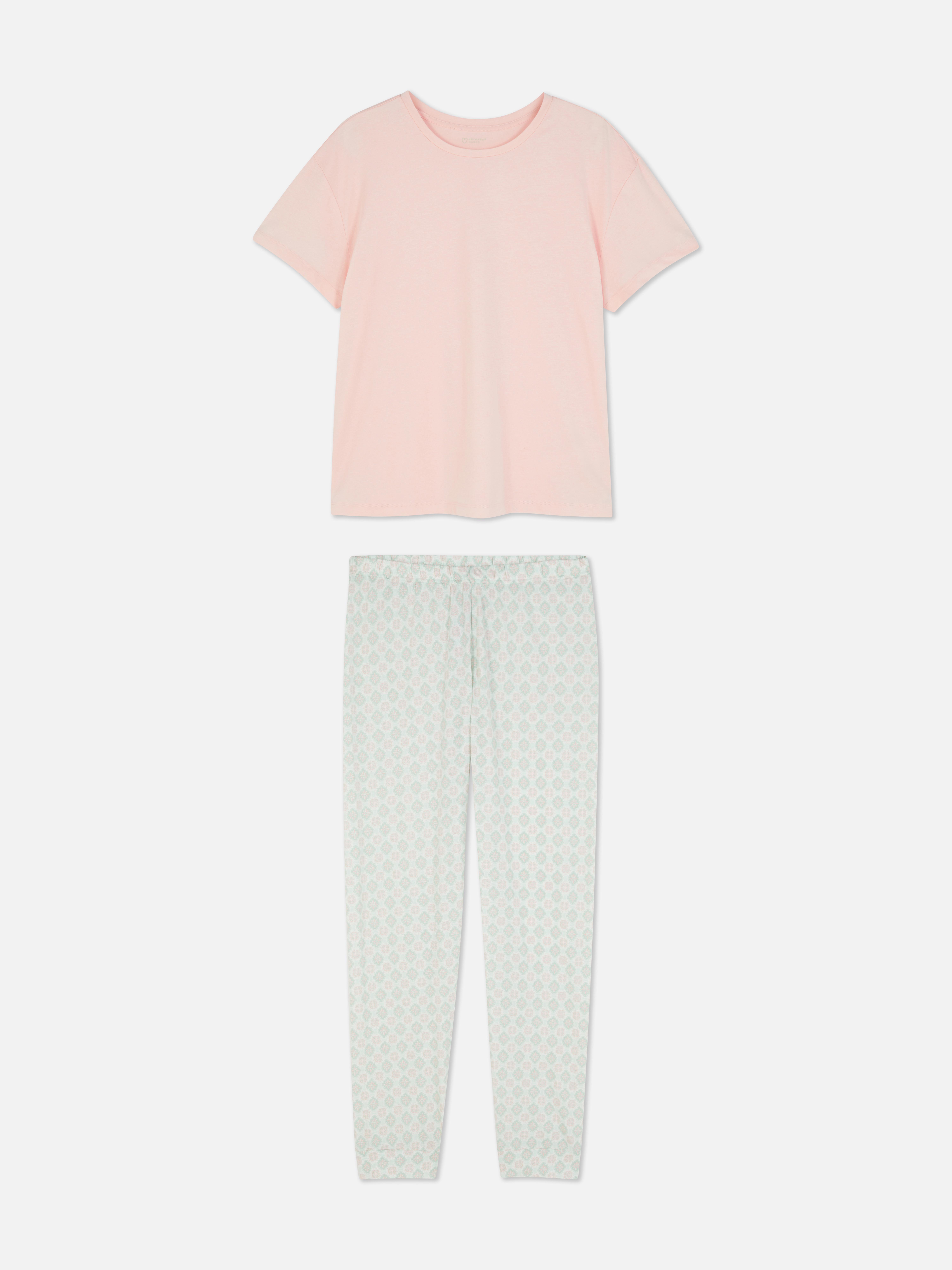 Lange jersey pyjama