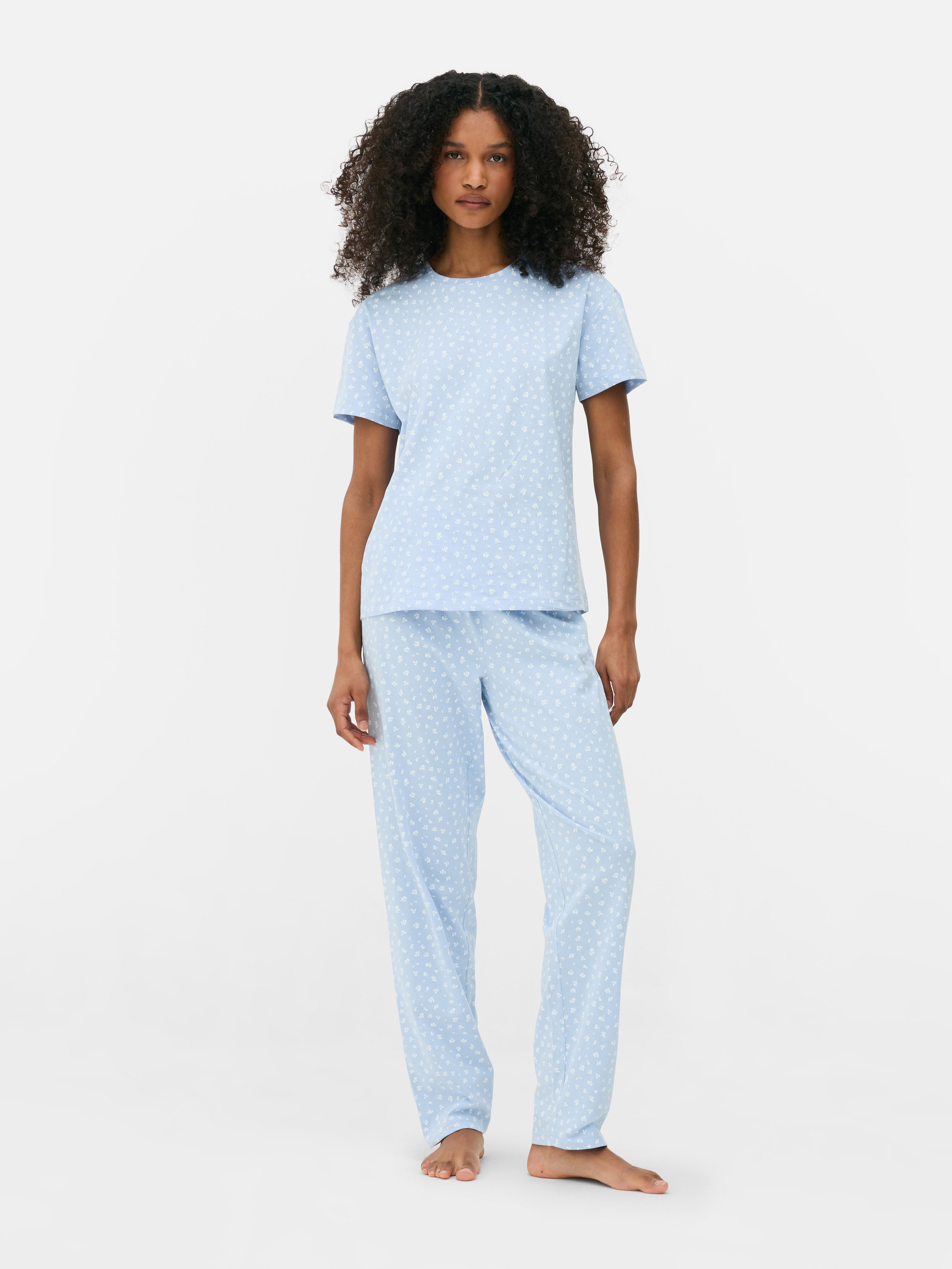 Lange jersey pyjama