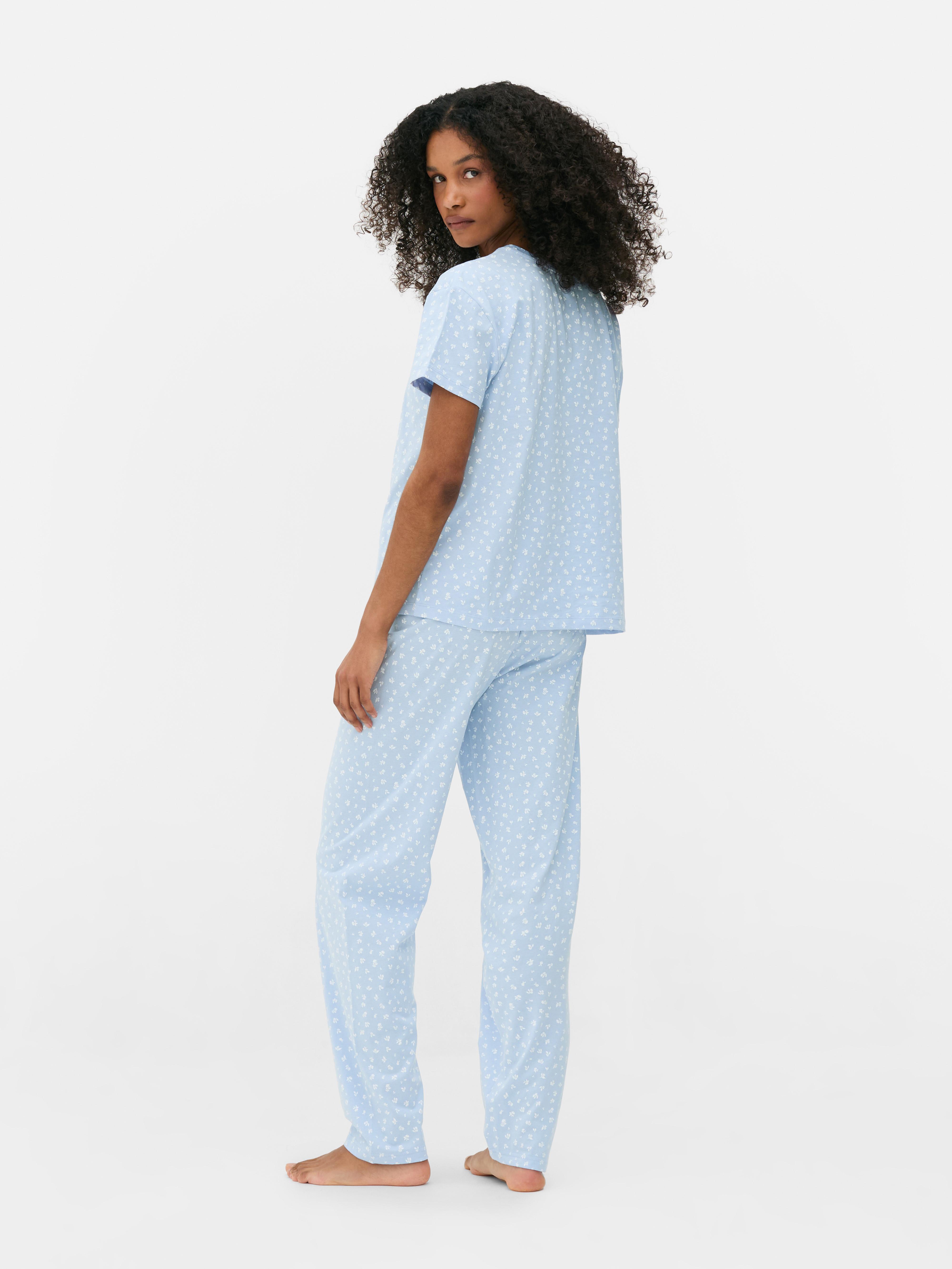 Lange jersey pyjama