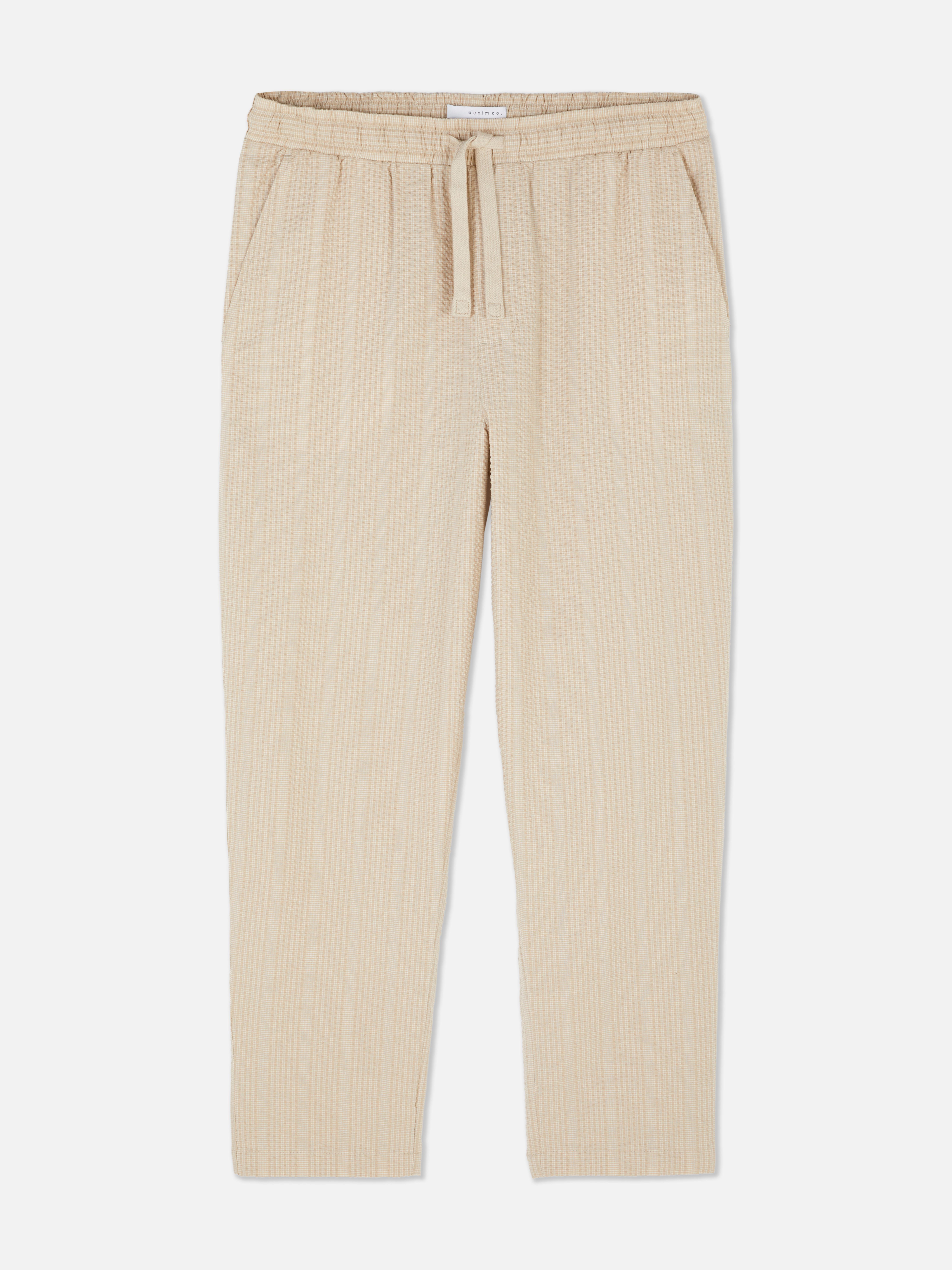 Seersucker Stripe Trousers