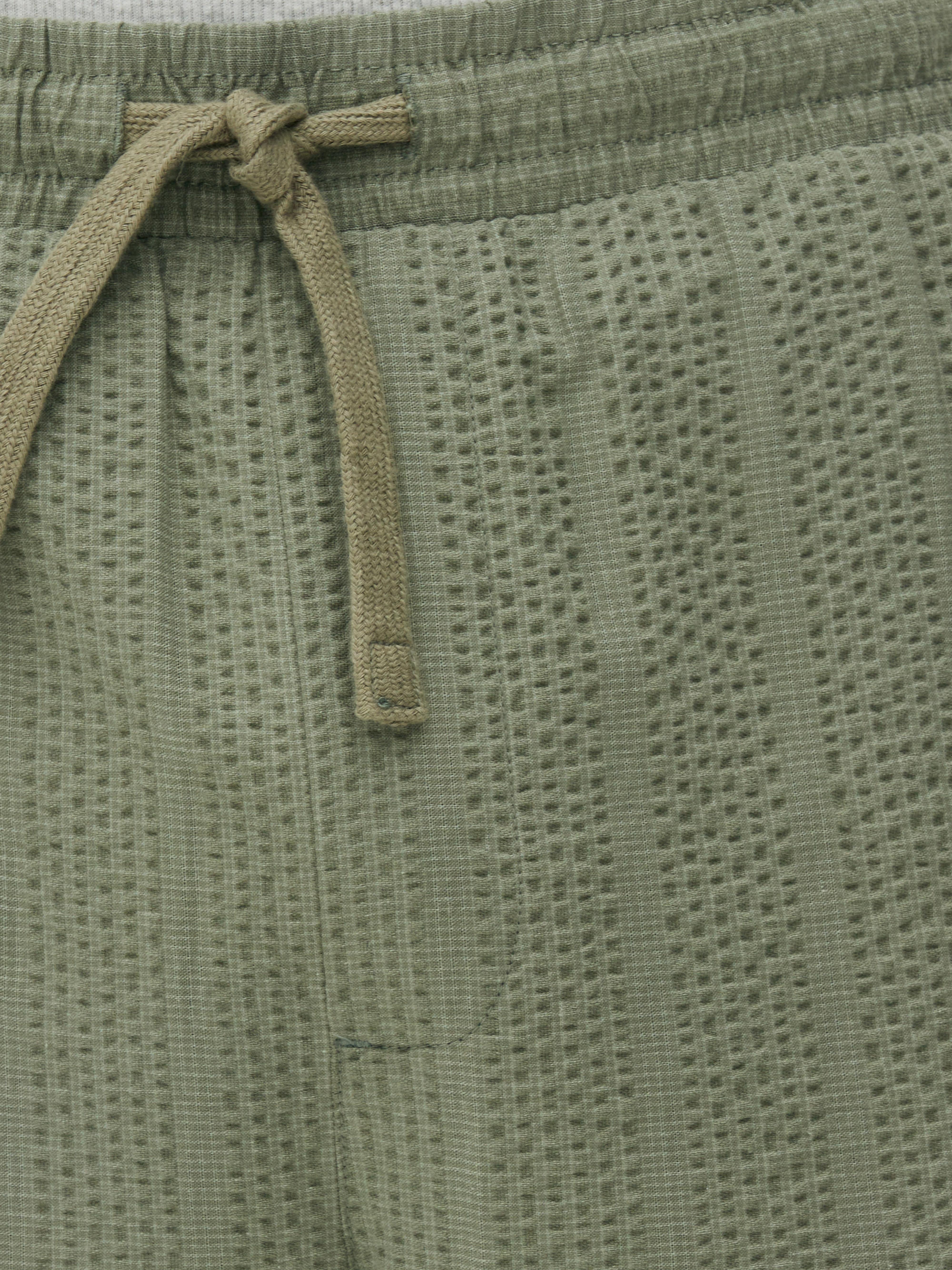 Seersucker Stripe Trousers