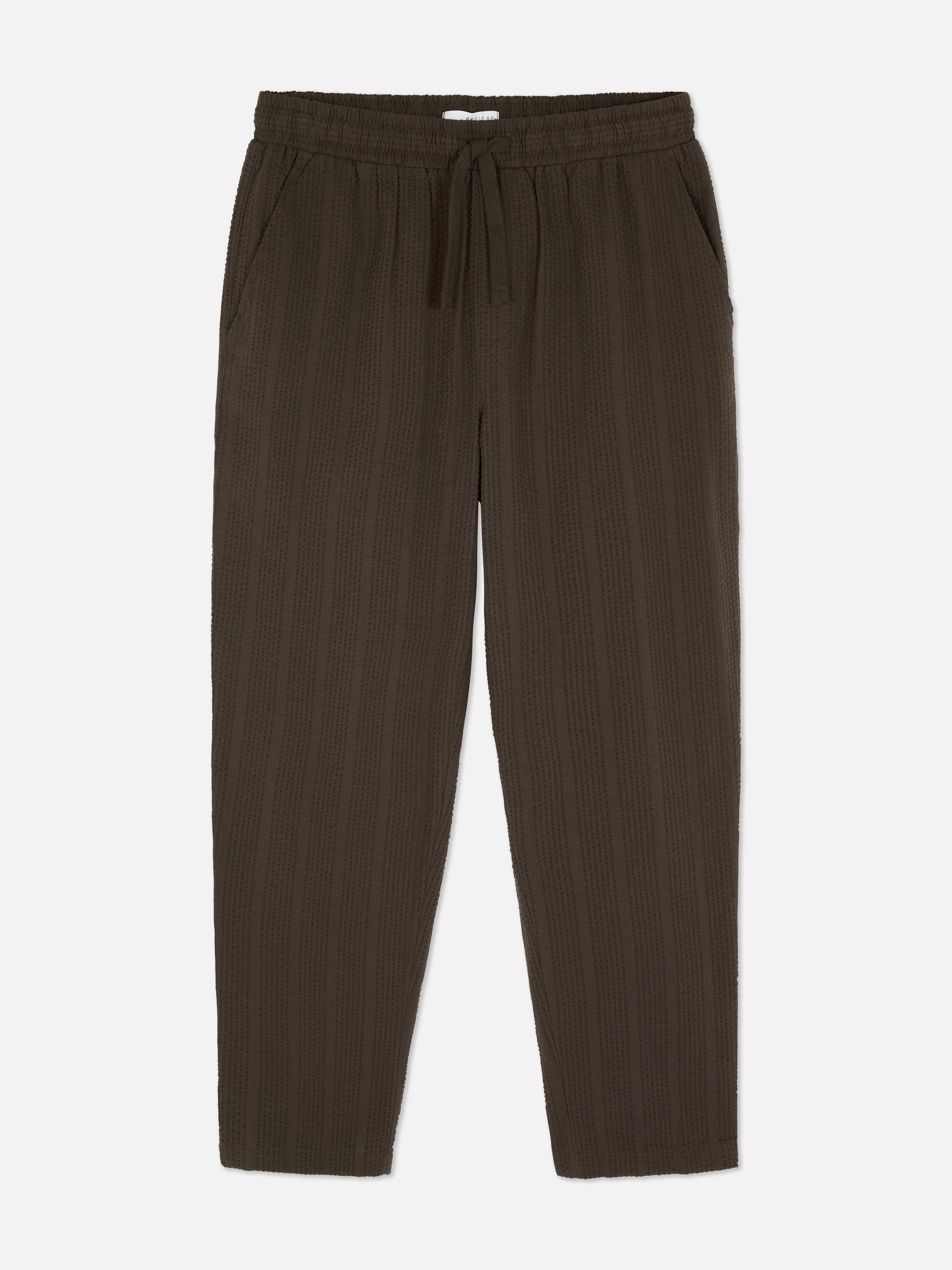 Seersucker Stripe Trousers