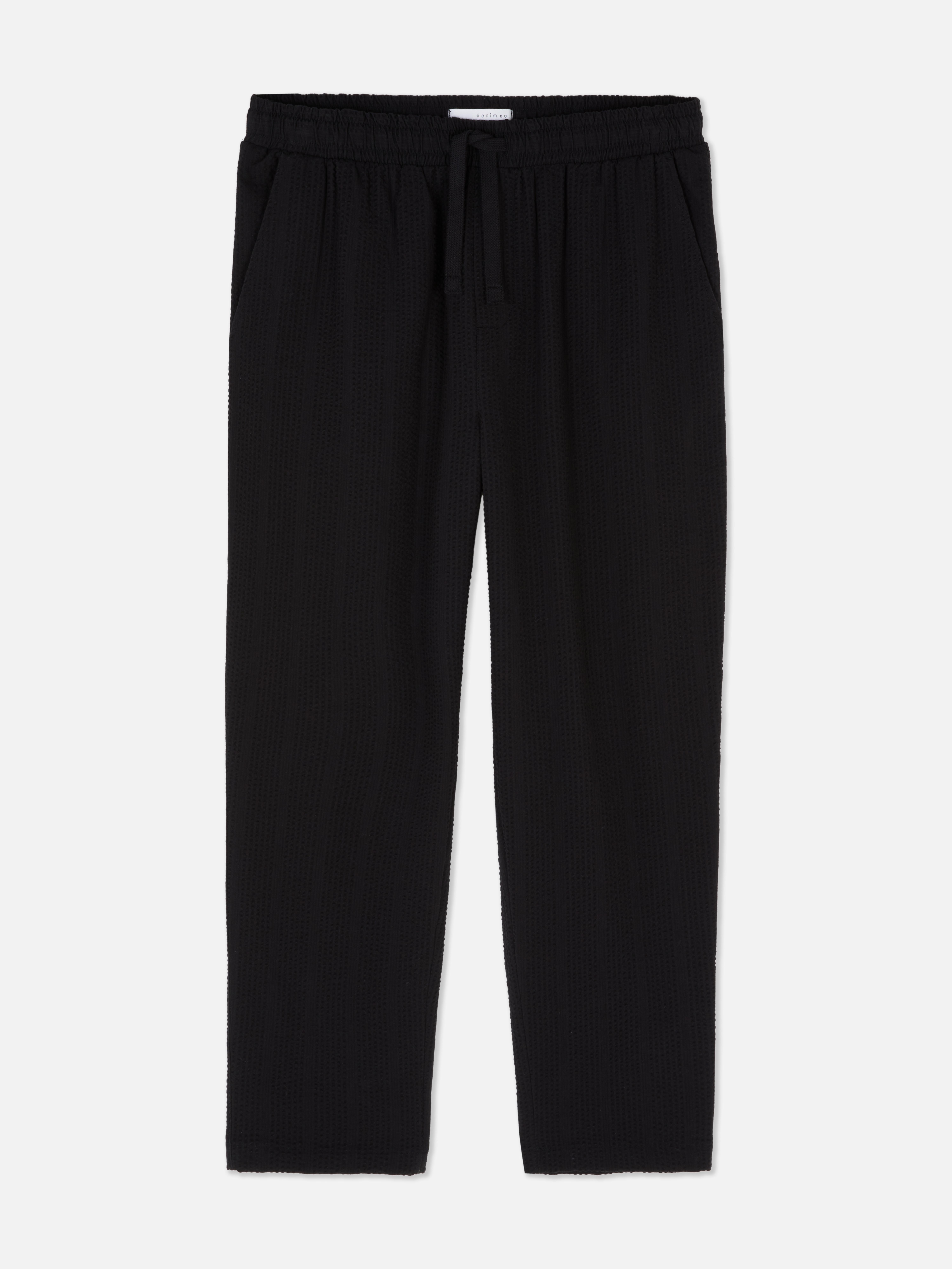 Seersucker Stripe Trousers