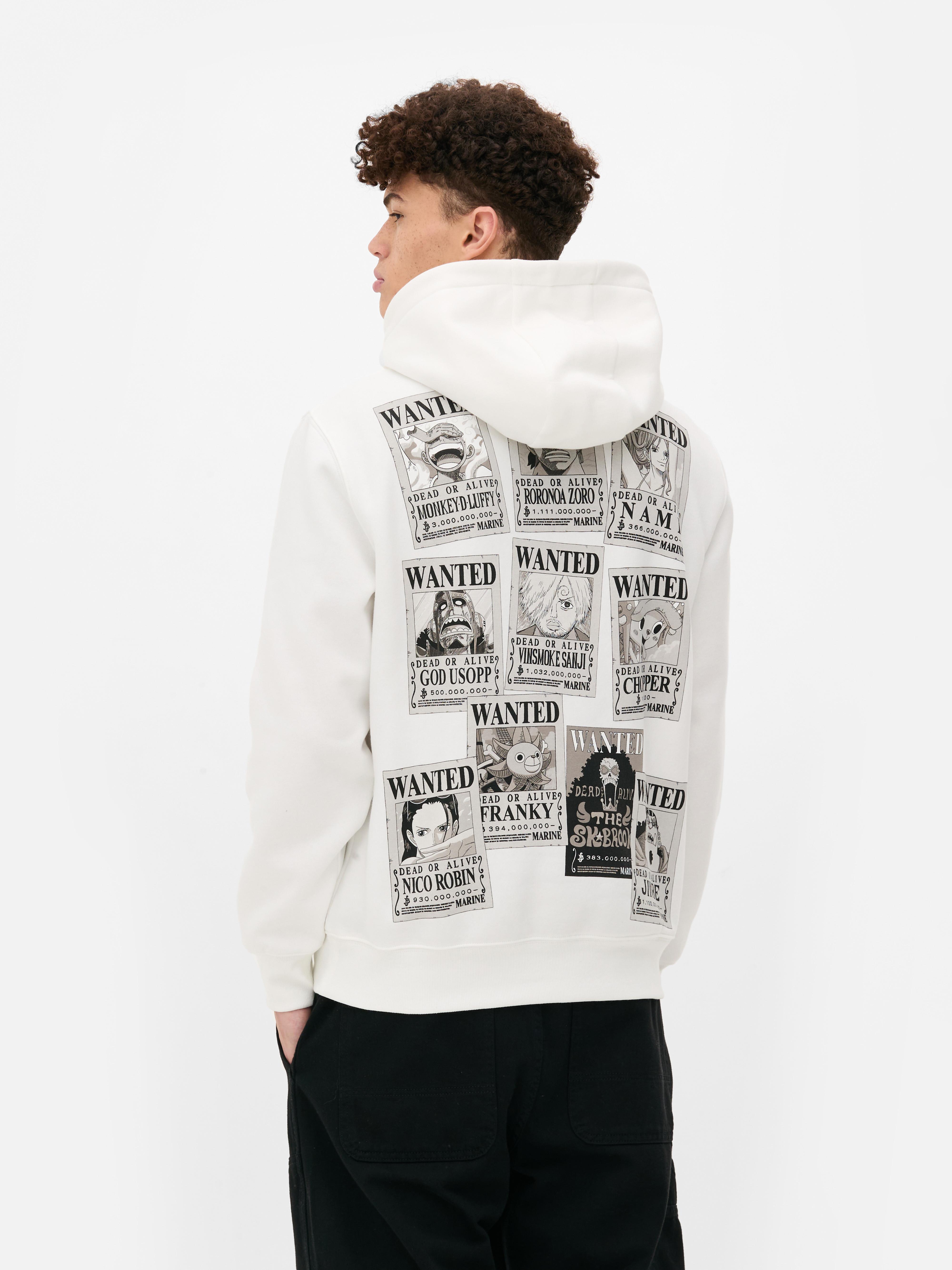One Piece Wanted Poster Hoodie