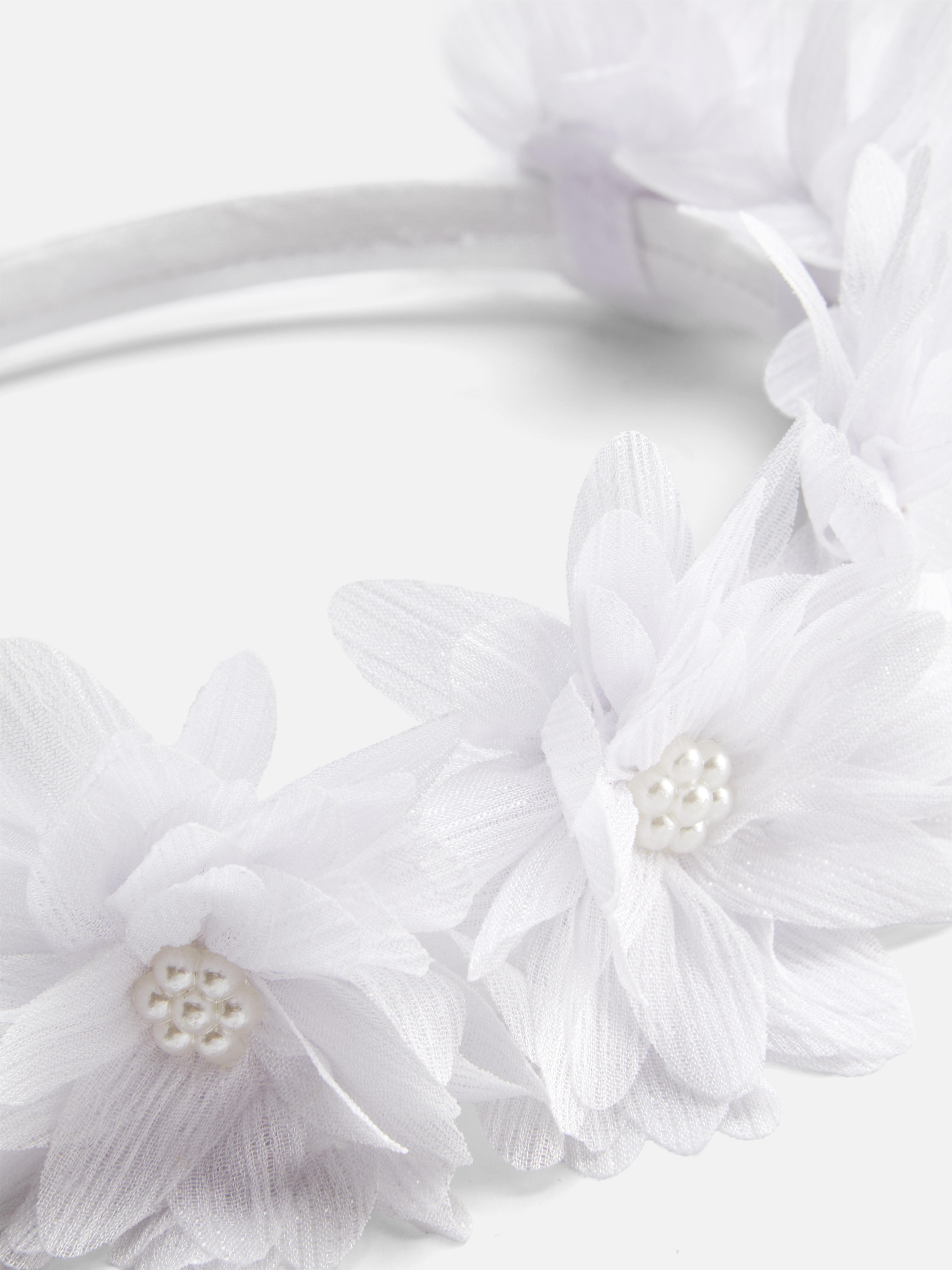 Cinta para el cabello con flores para ocasiones