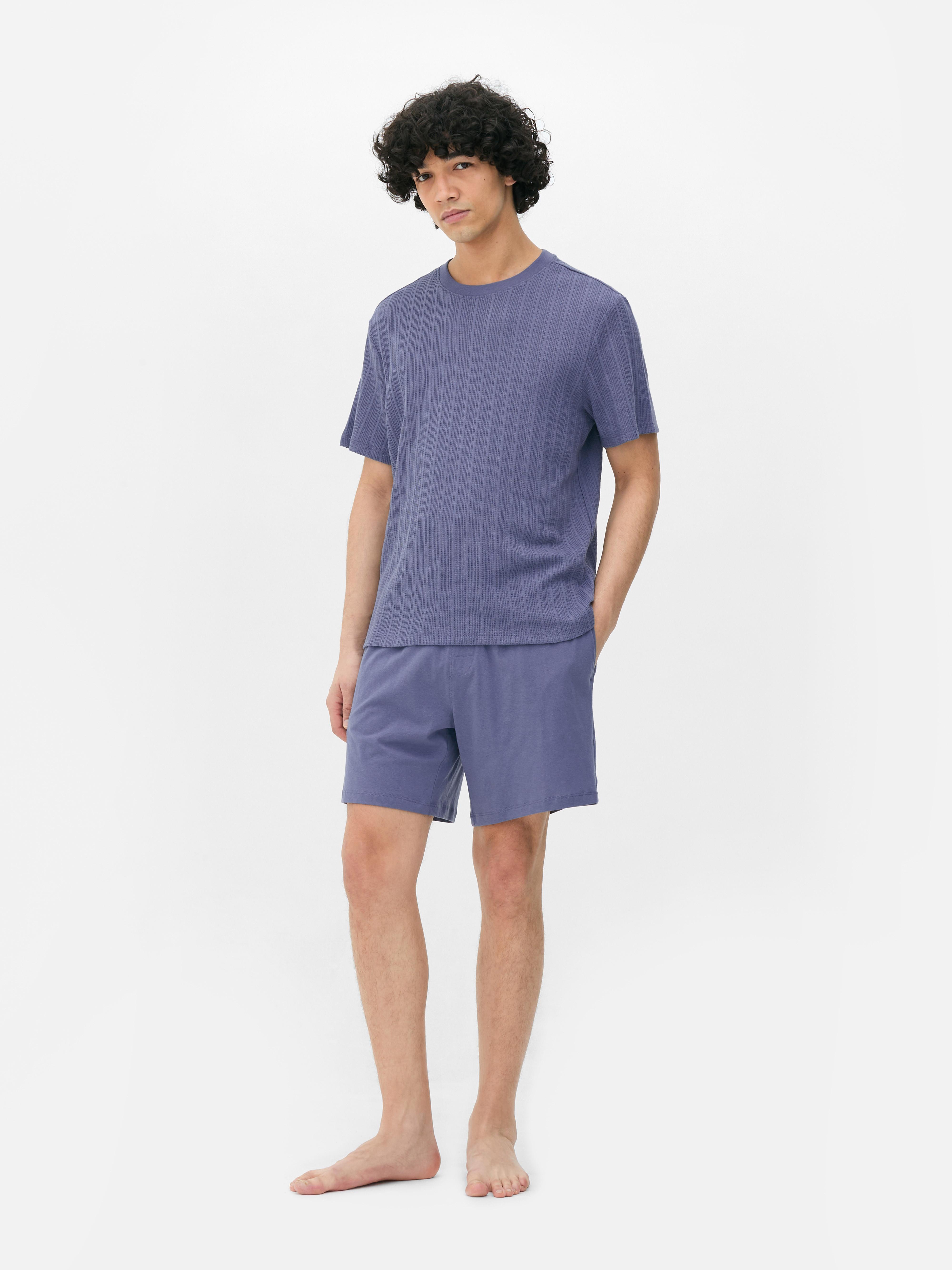 Jacquard Shorts Pajama Set