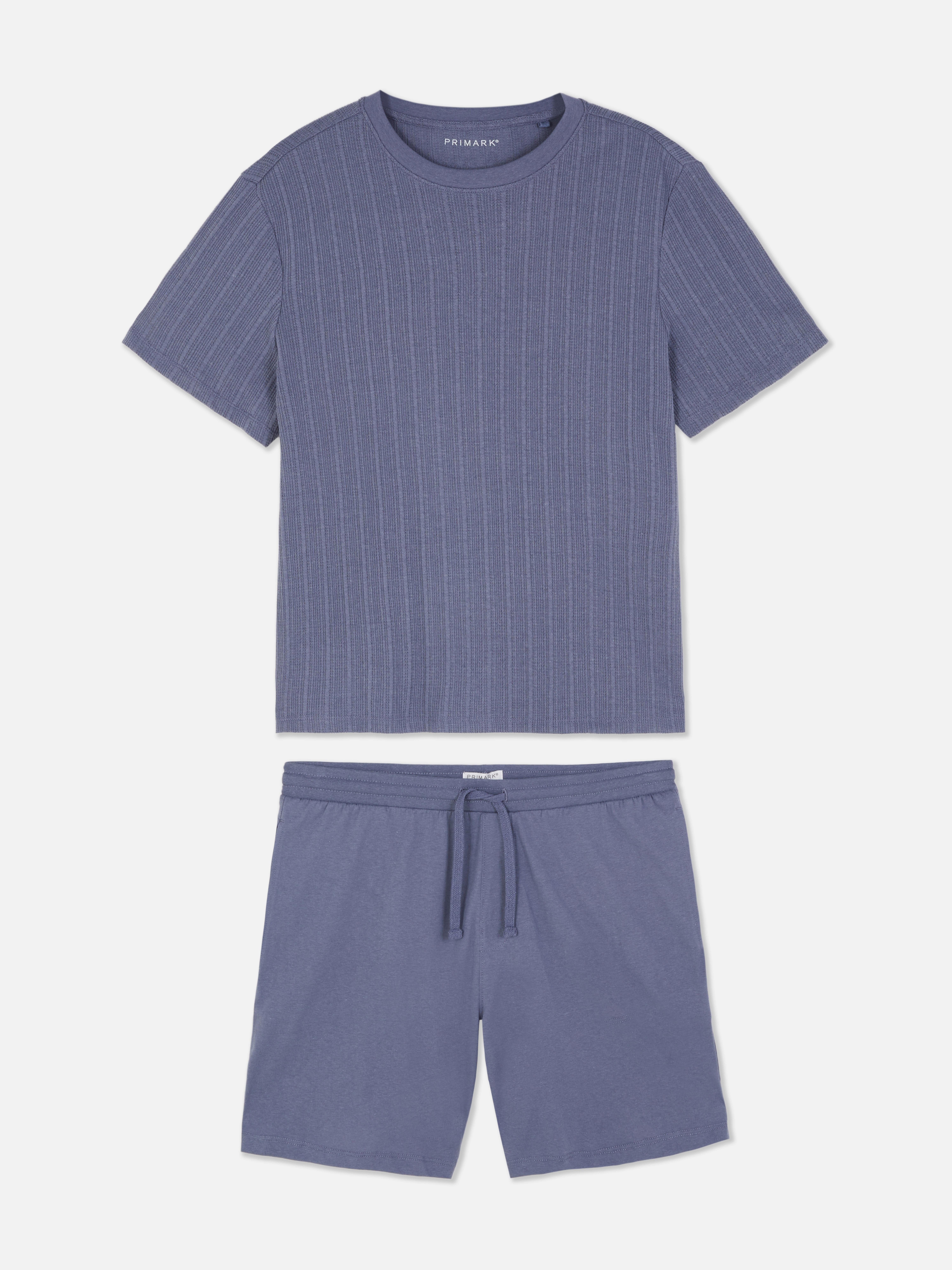 Jacquard Shorts Pajama Set