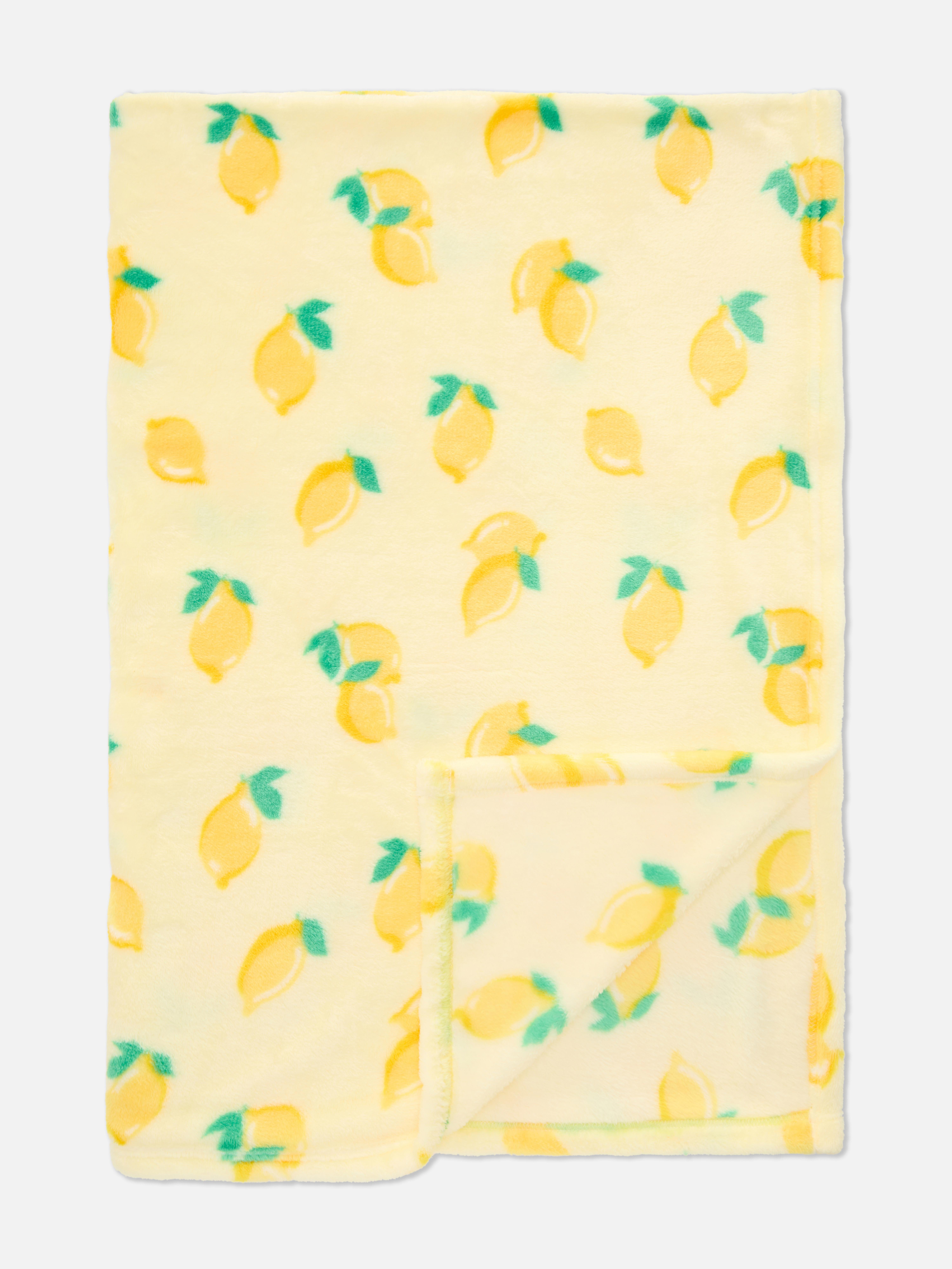 Super Soft Lemon Throw