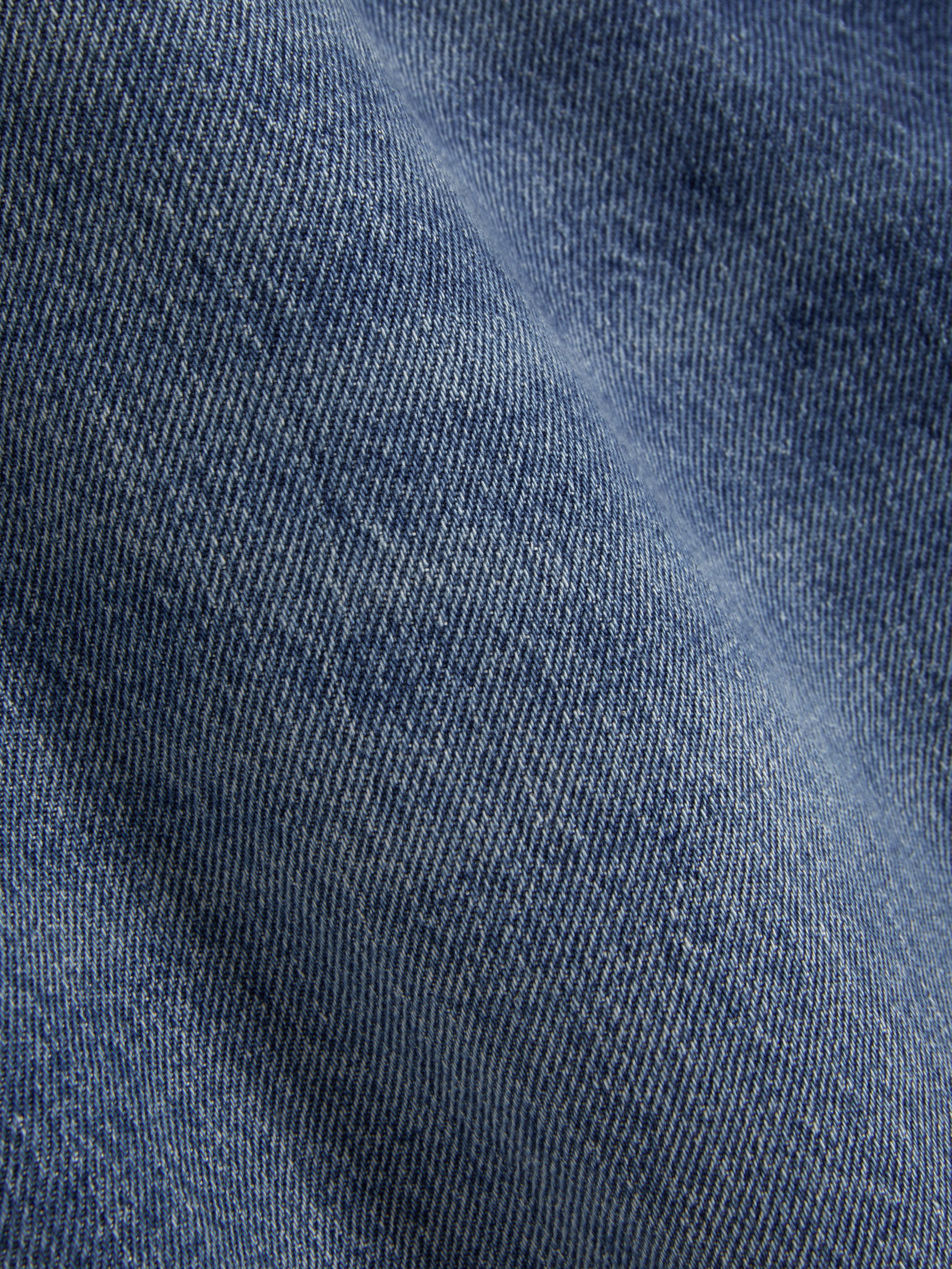 Straight Leg Denim Jeans