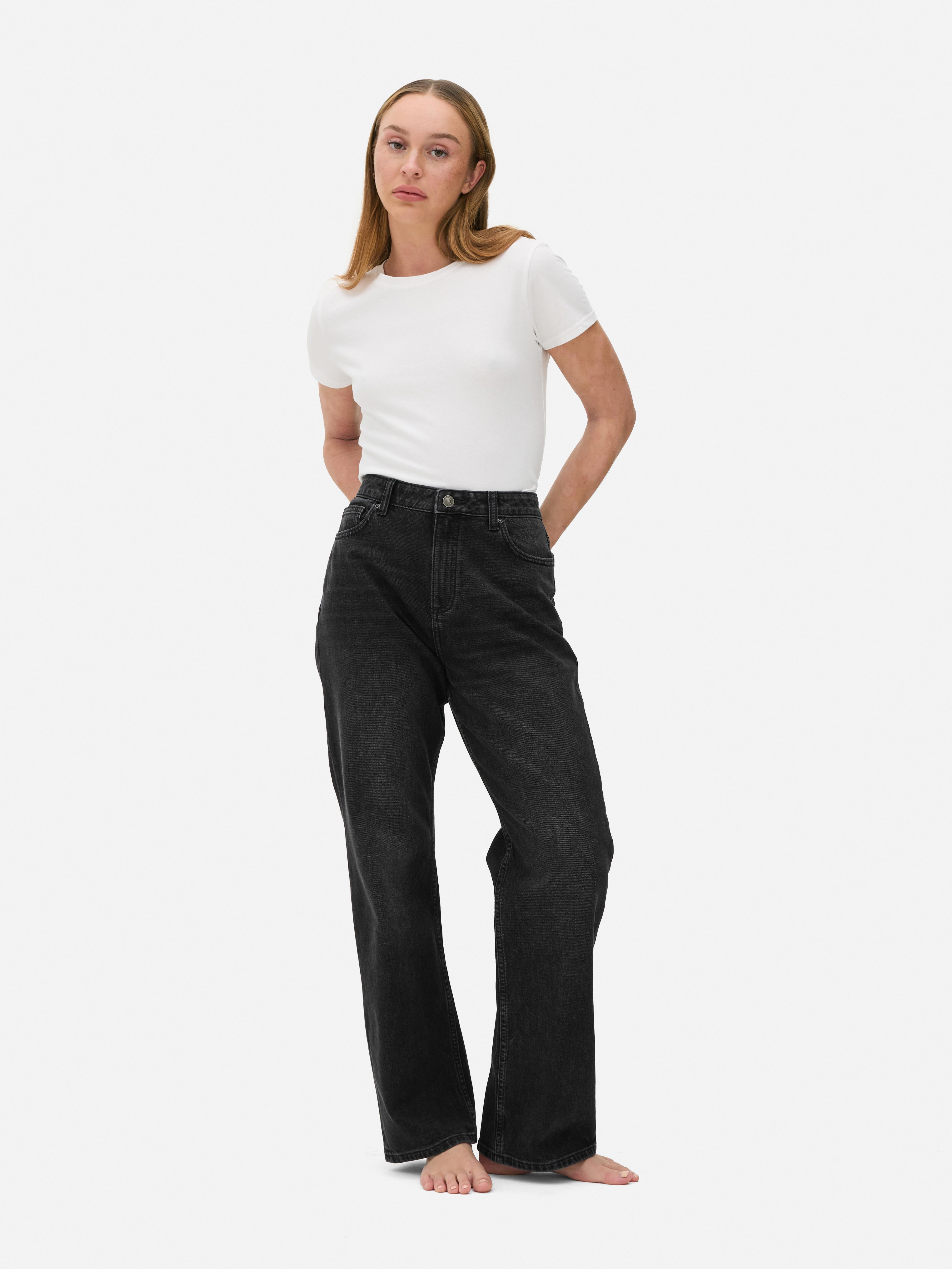 Straight Leg Denim Jeans | Regular