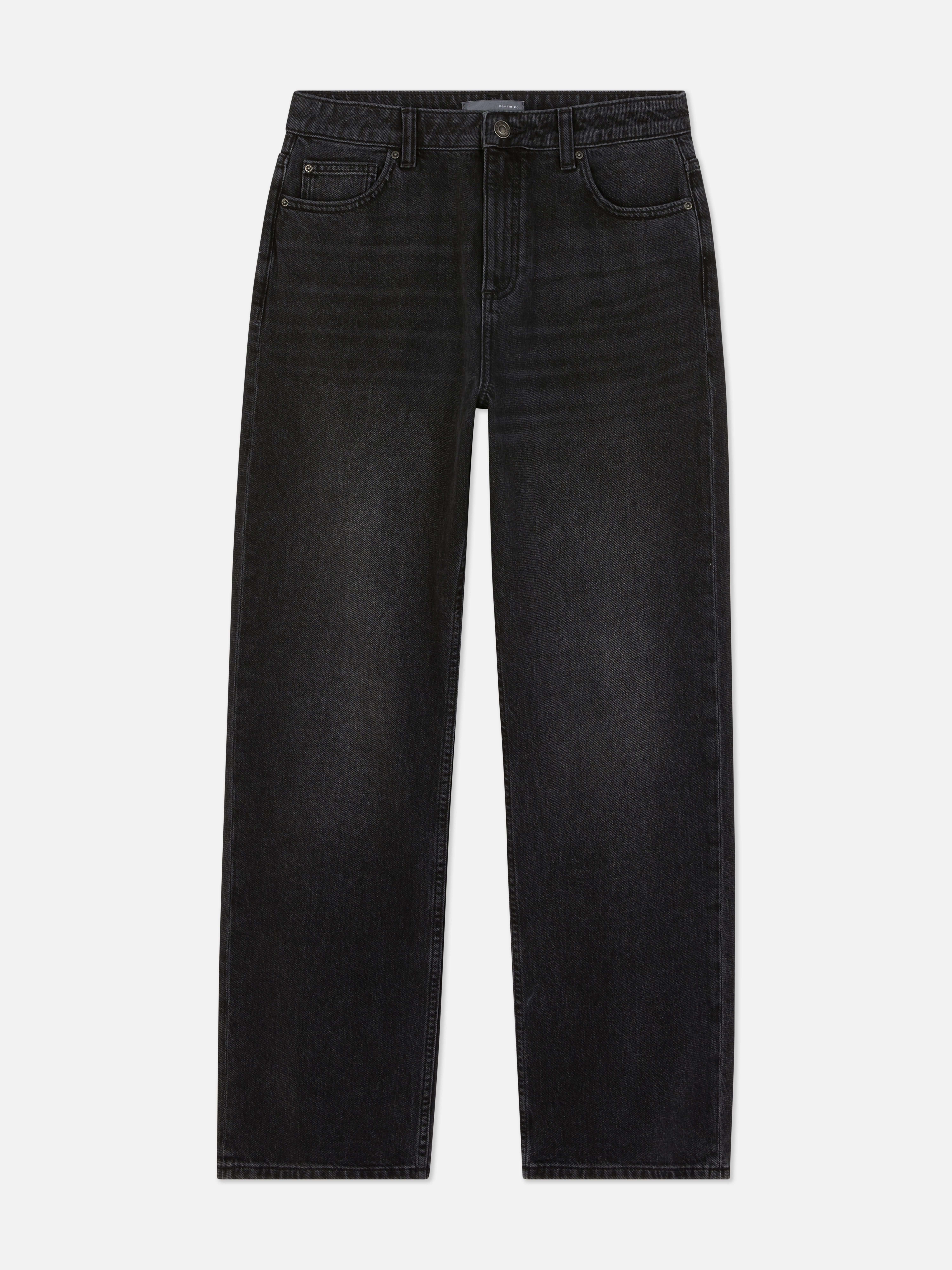 Straight Leg Denim Jeans | Regular