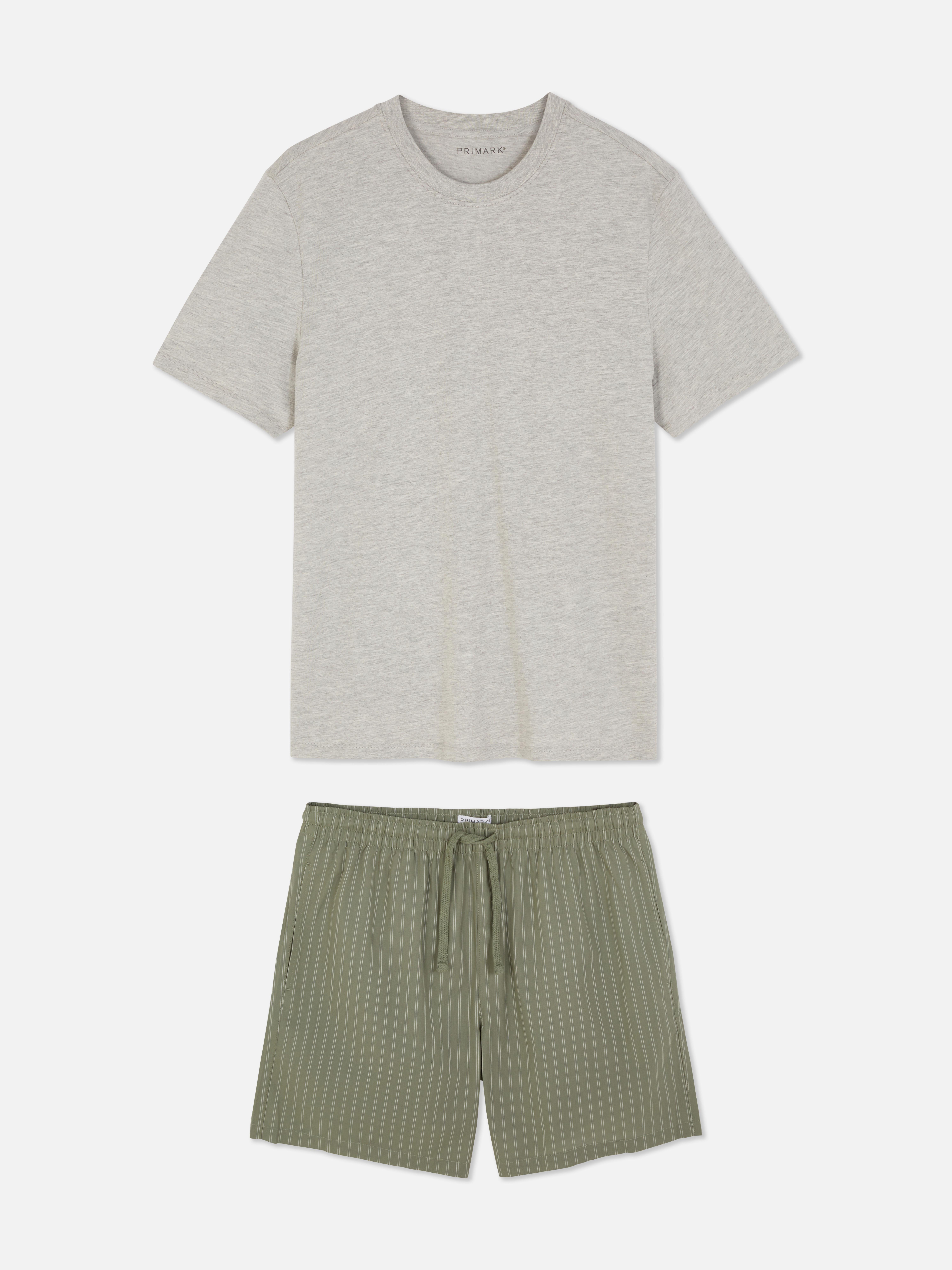Short Sleeve Pajamas Green
