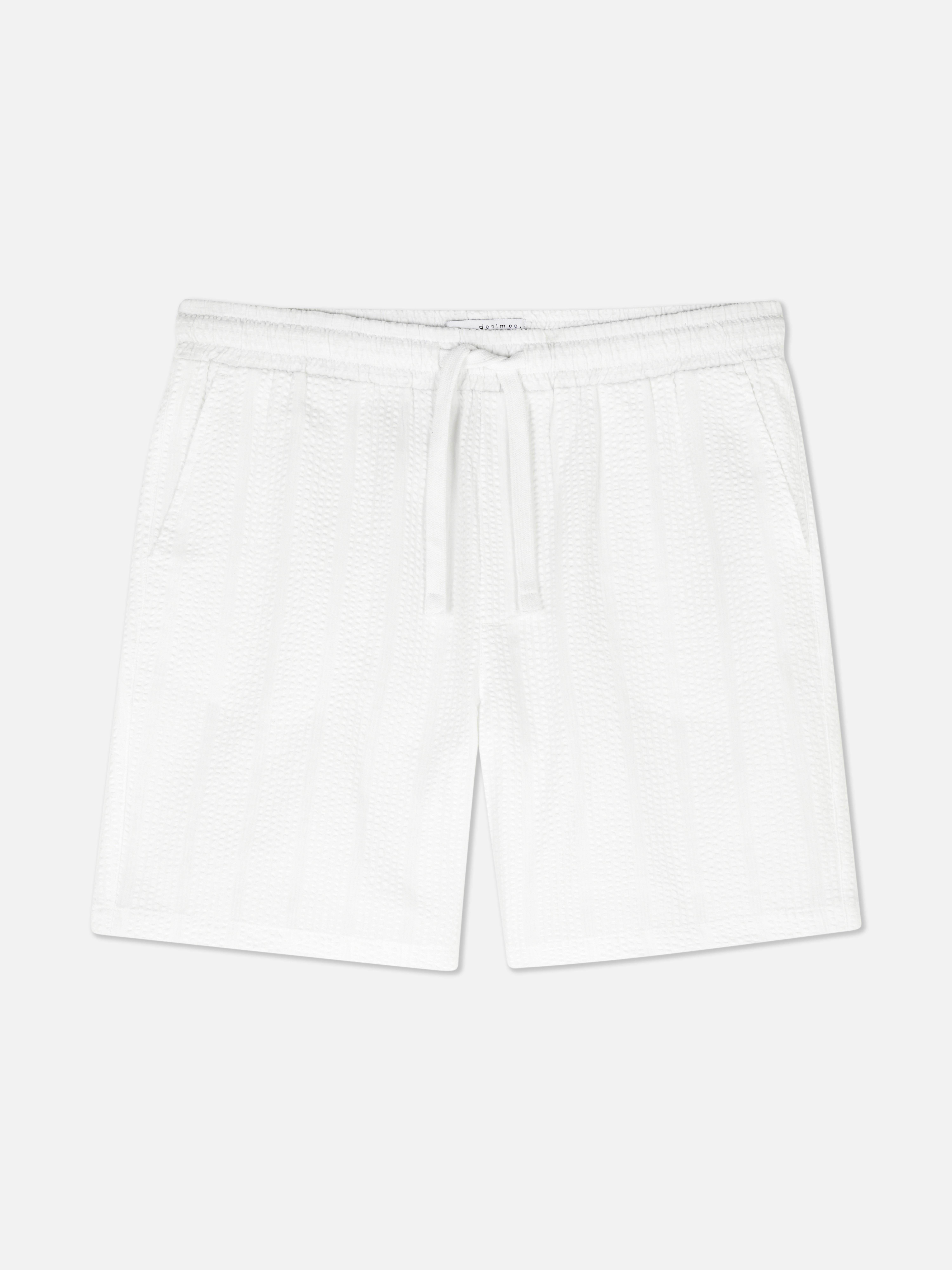 Co-ord Textured Seersucker Shorts