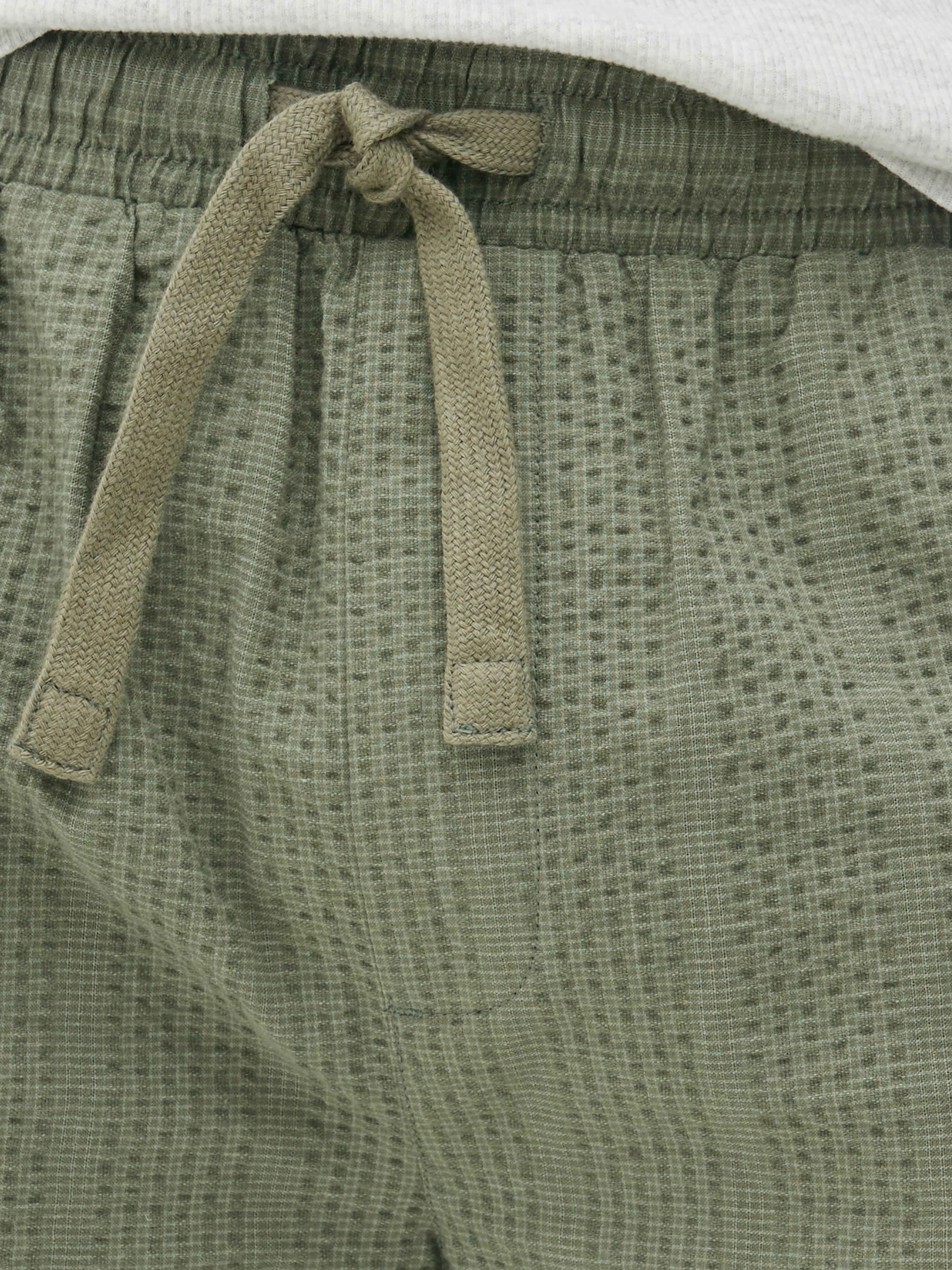 Co-ord Textured Seersucker Shorts