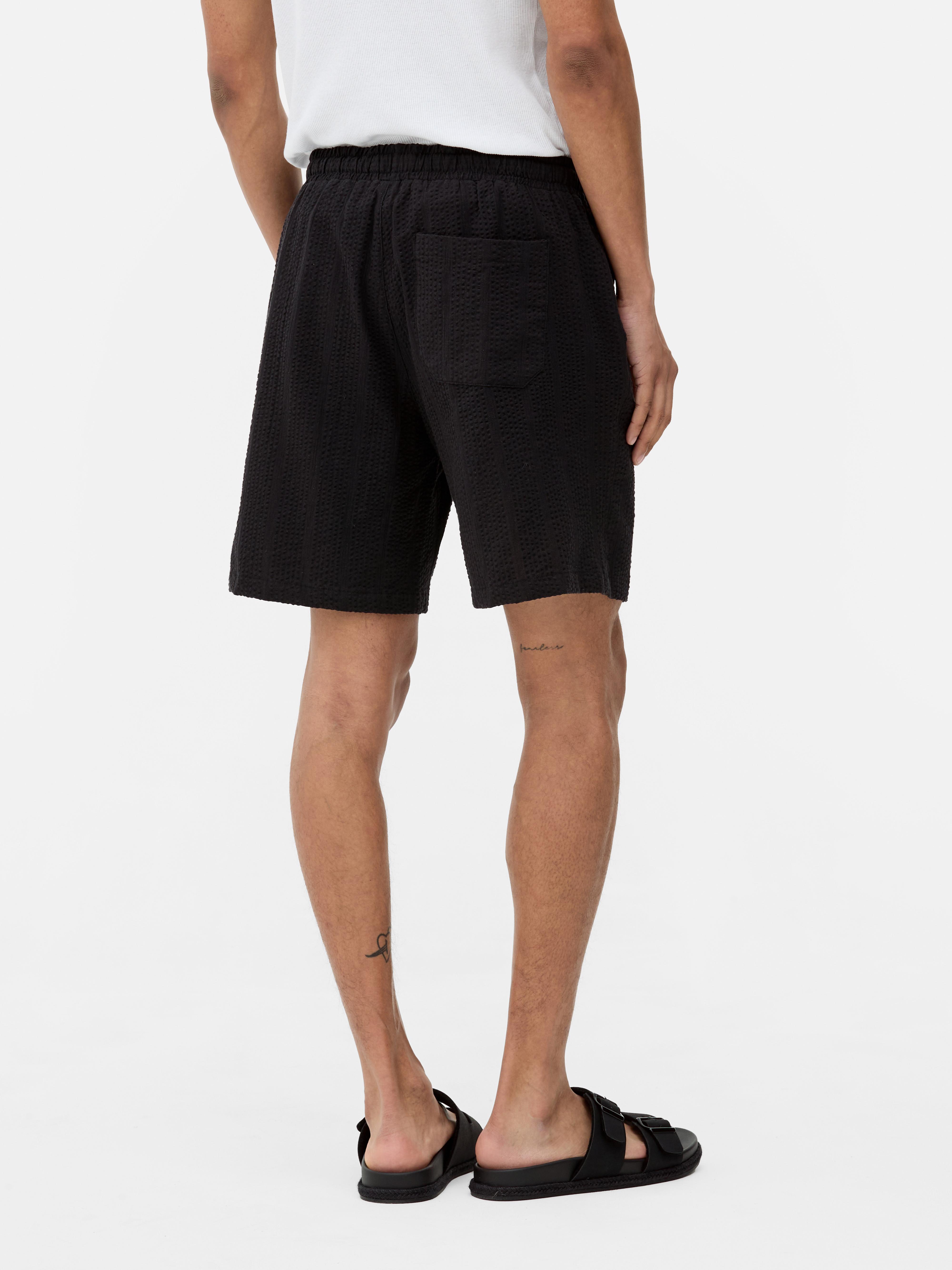 Co-ord Textured Seersucker Shorts