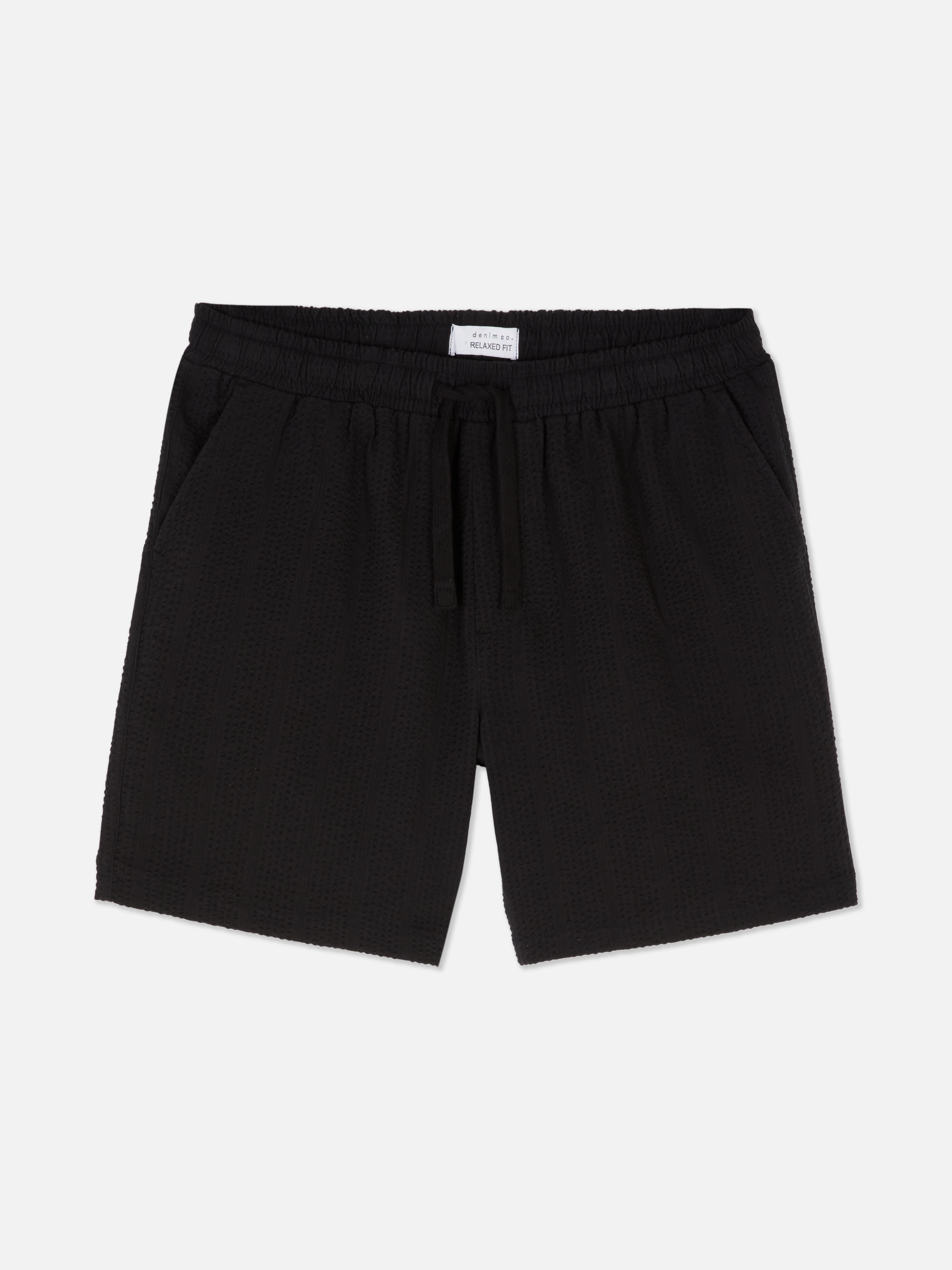 Co-ord Textured Seersucker Shorts