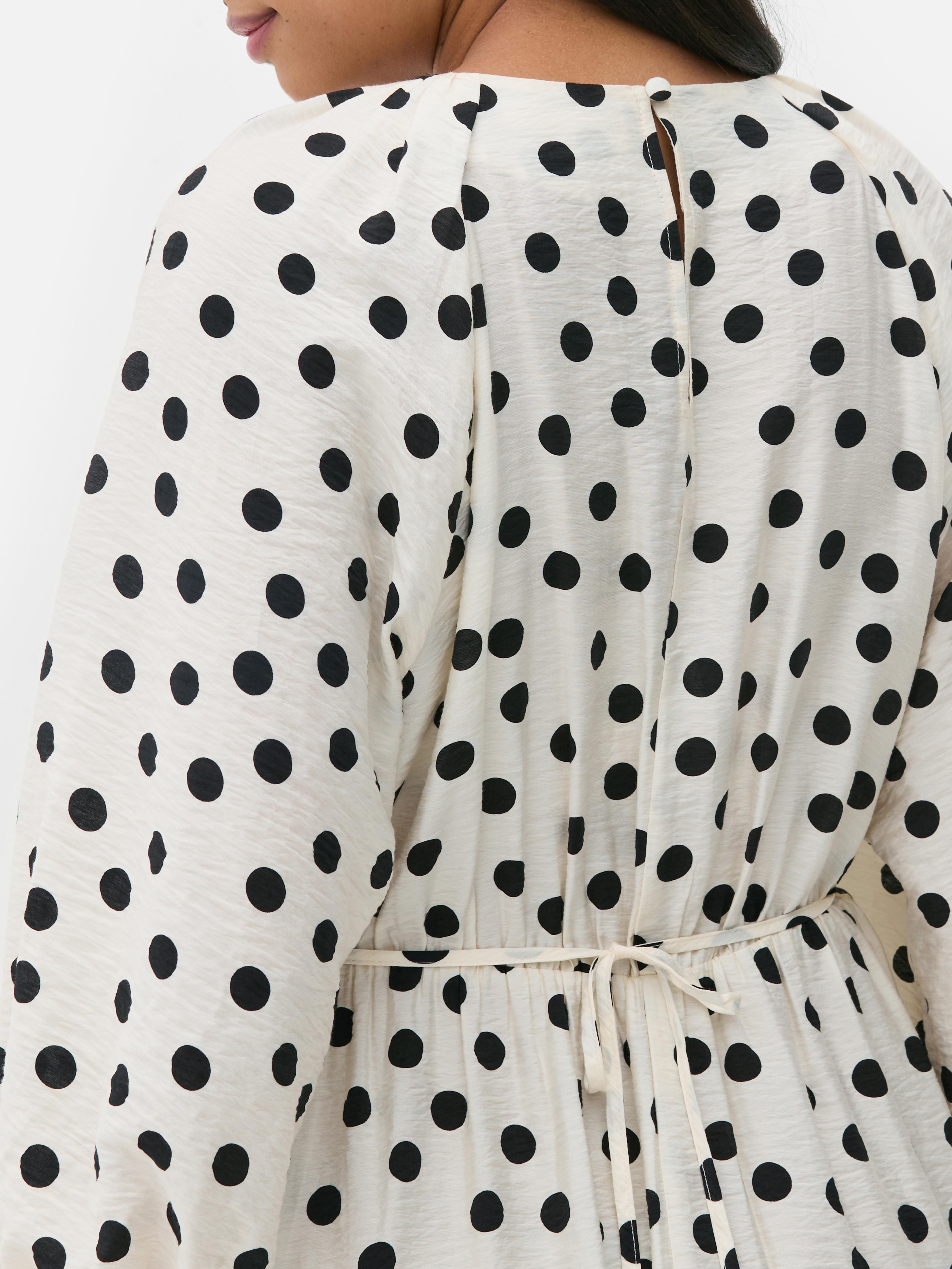 Printed Midi Dress