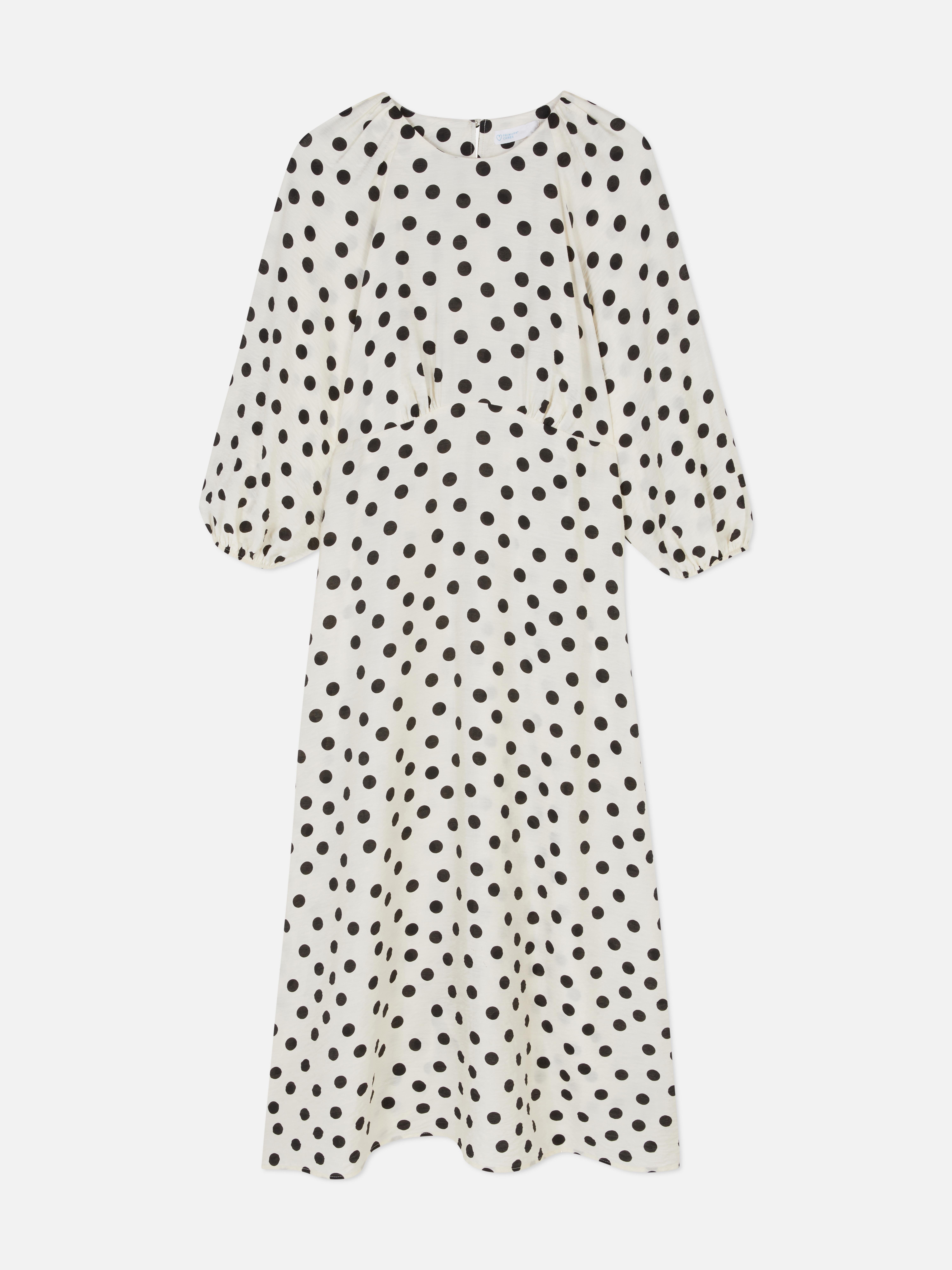 Printed Midi Dress