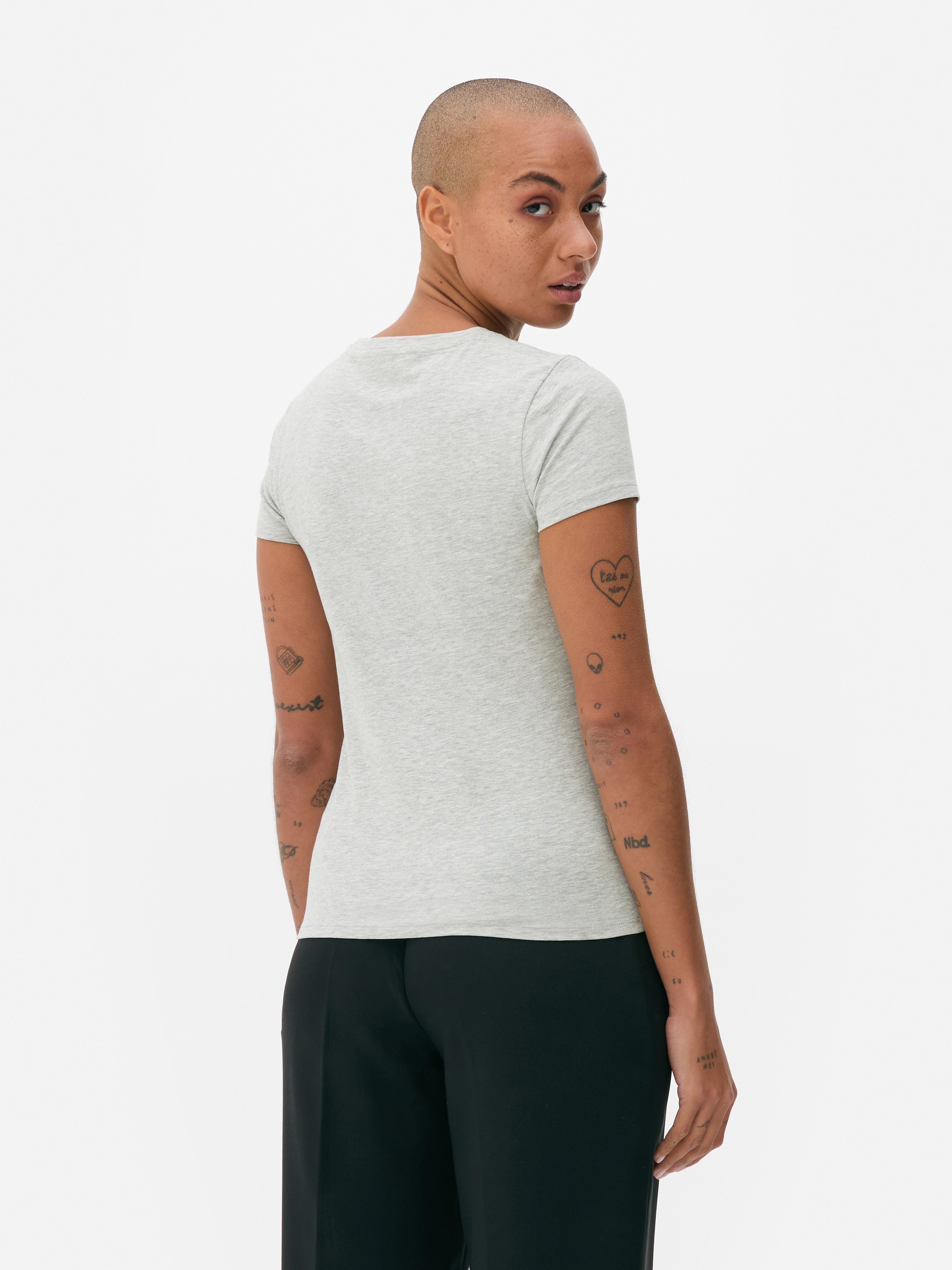 T-shirt ras-du-cou à manches courtes Essential