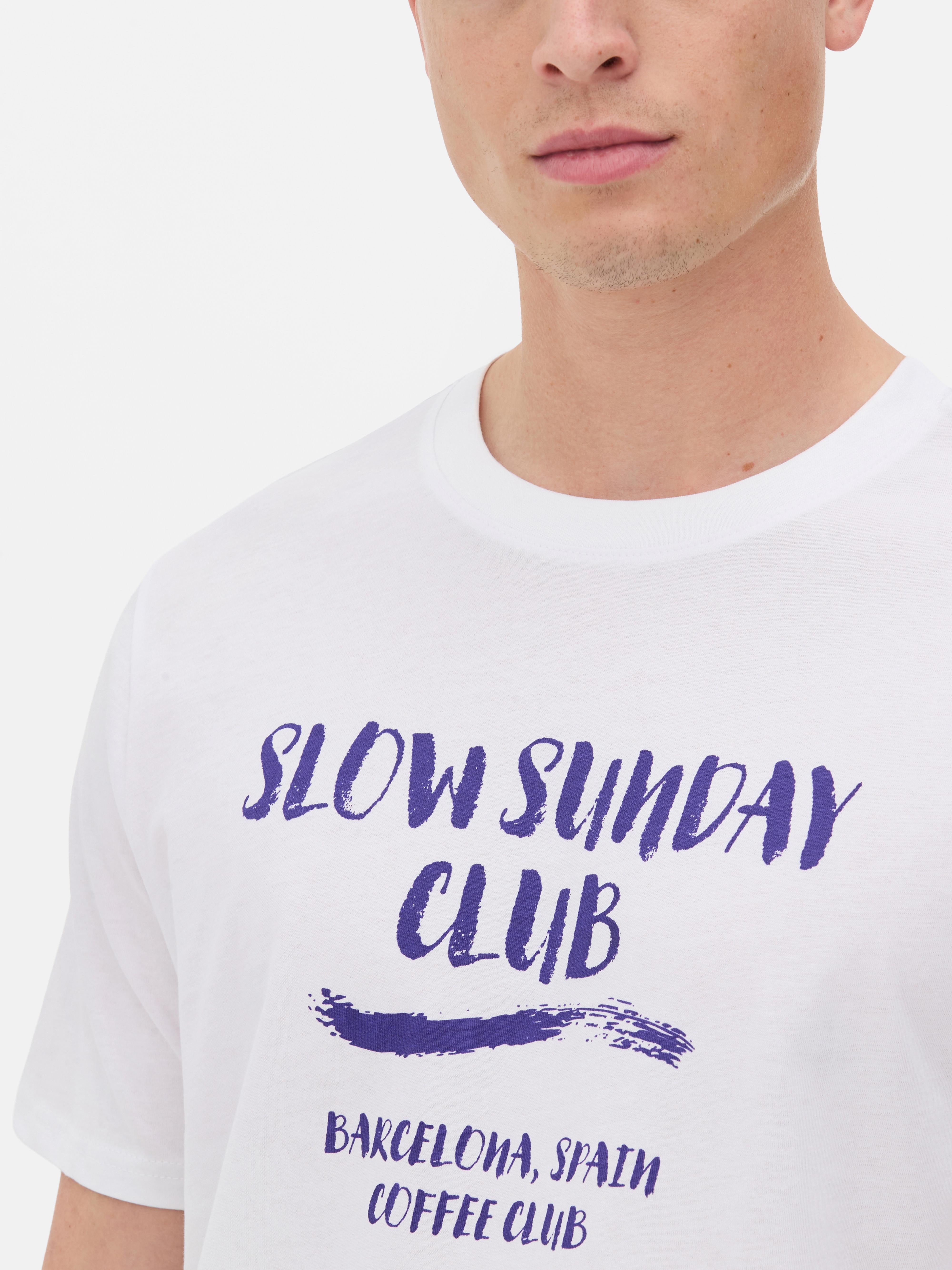 Pigiama maglietta e pantaloncini Slow Sunday Club