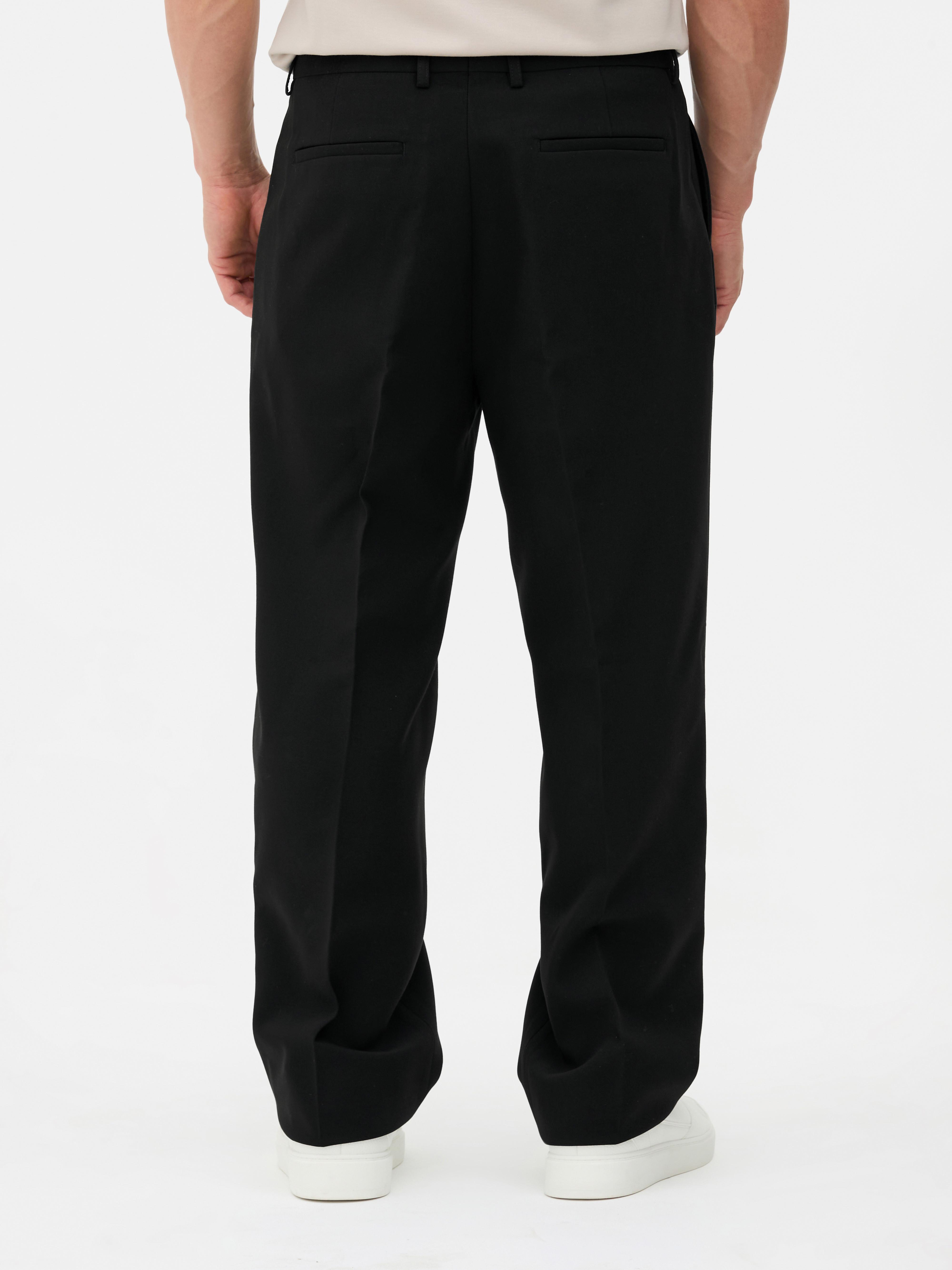 Pleated Tapered Trousers