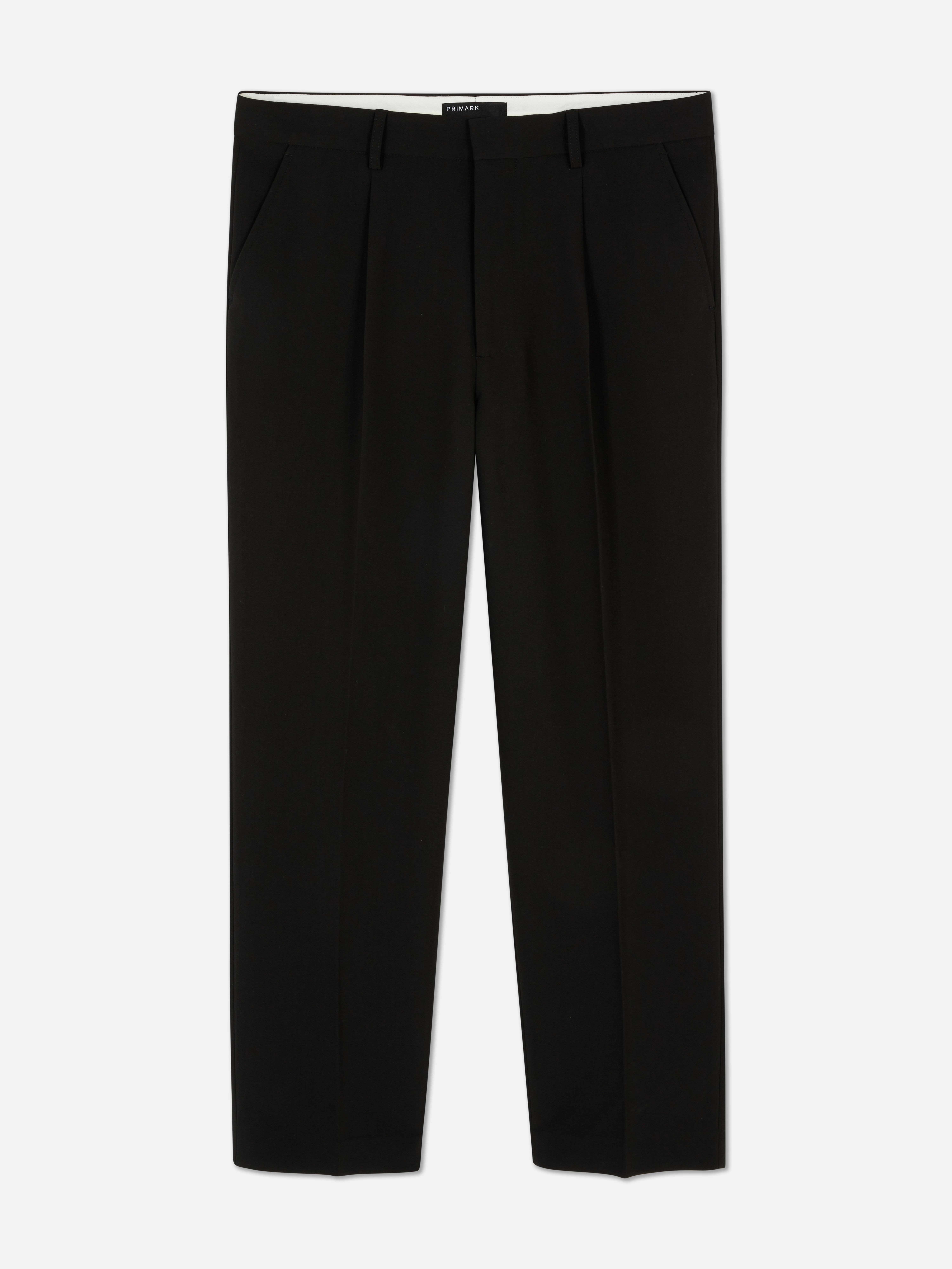 Pleated Tapered Trousers