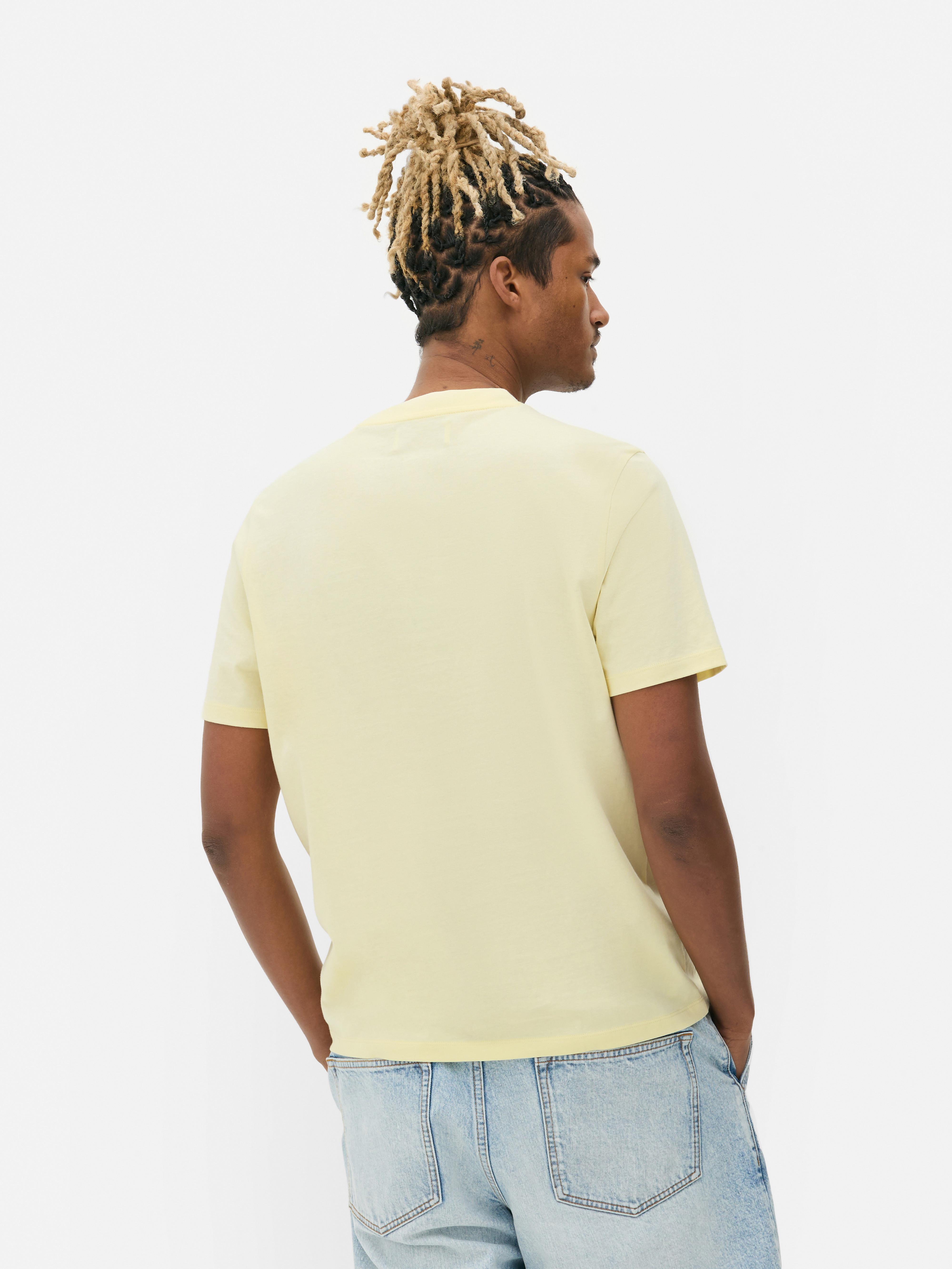 T-shirt met ronde hals