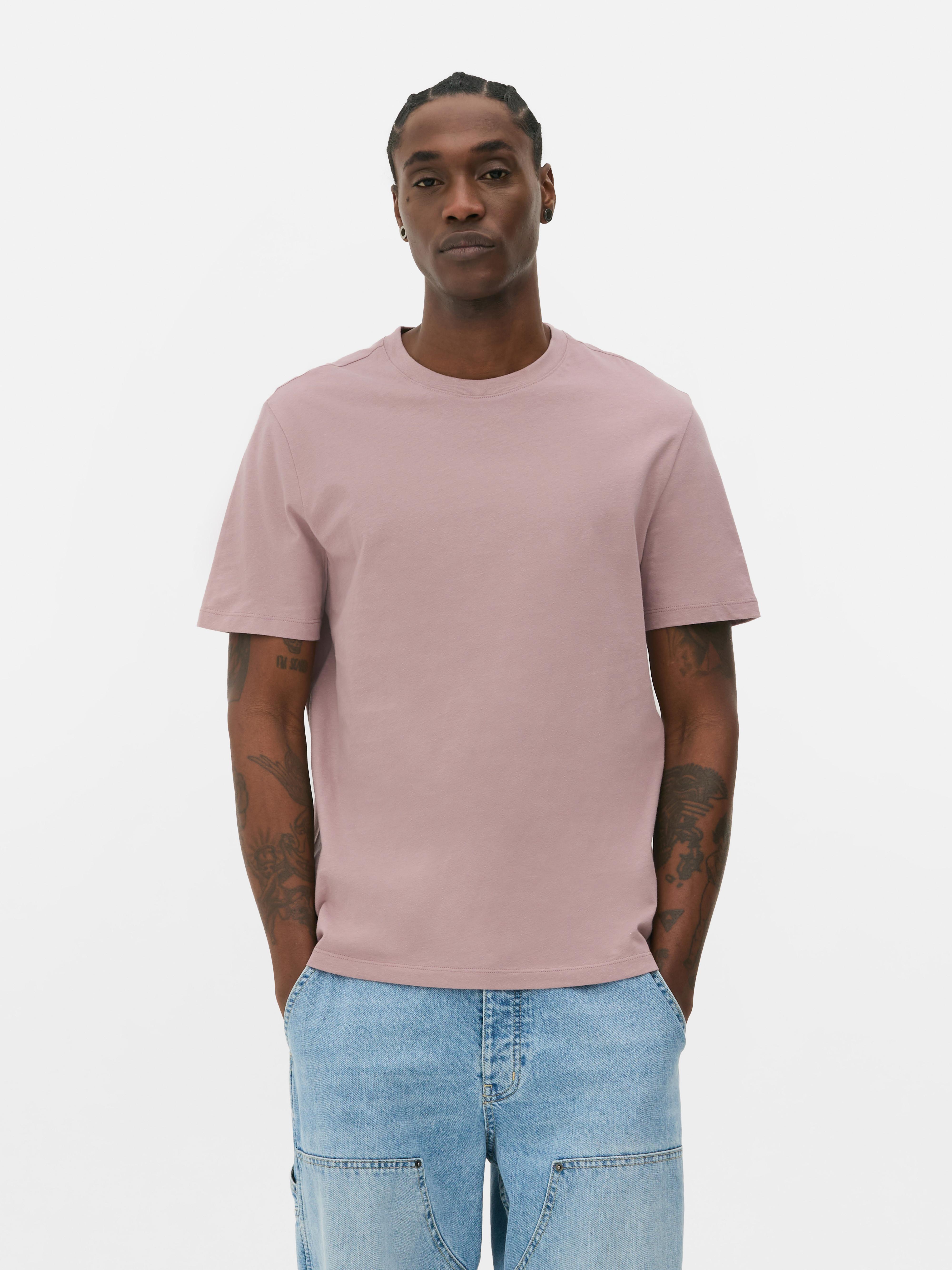 T-shirt met ronde hals
