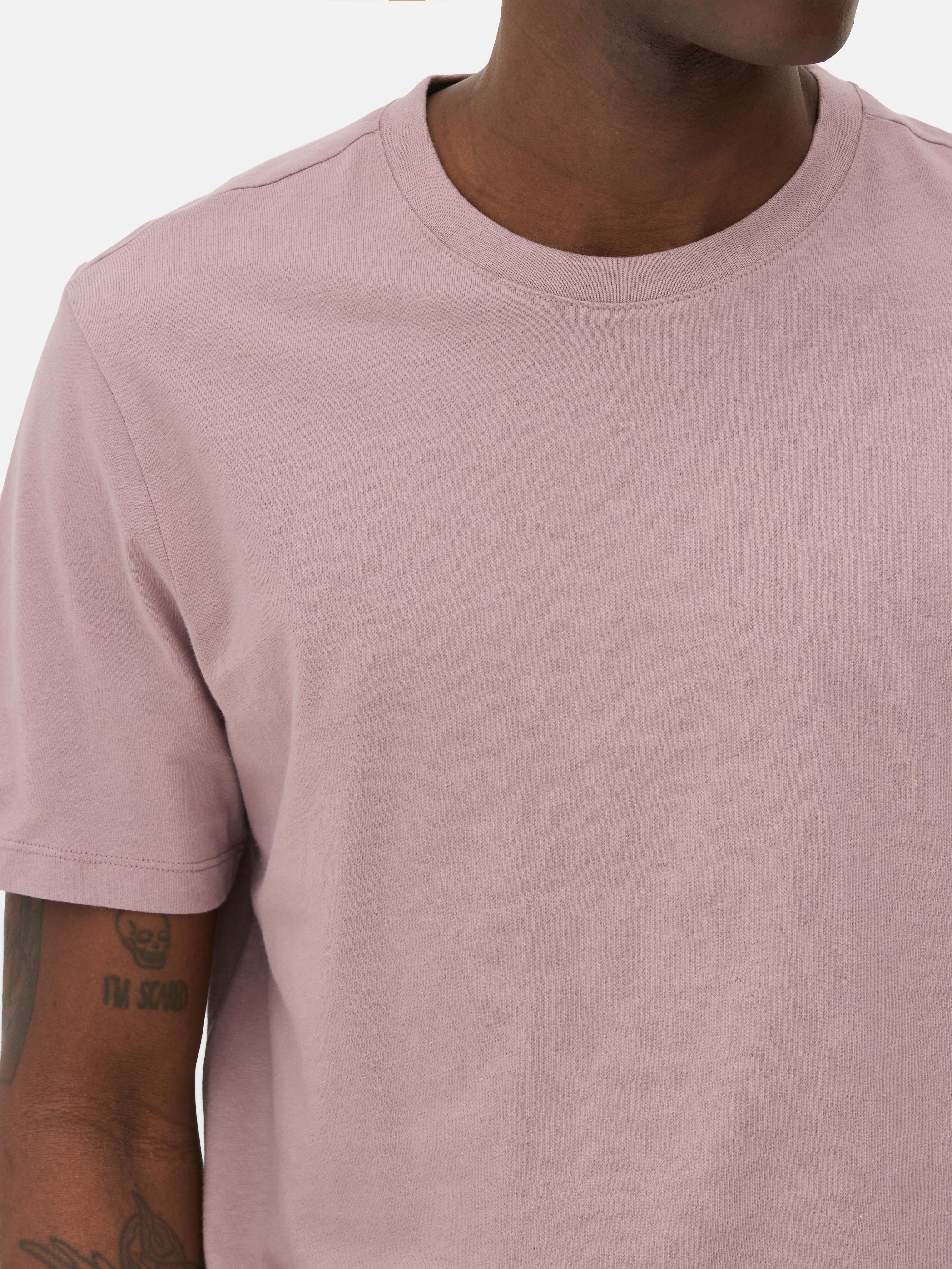 T-shirt met ronde hals