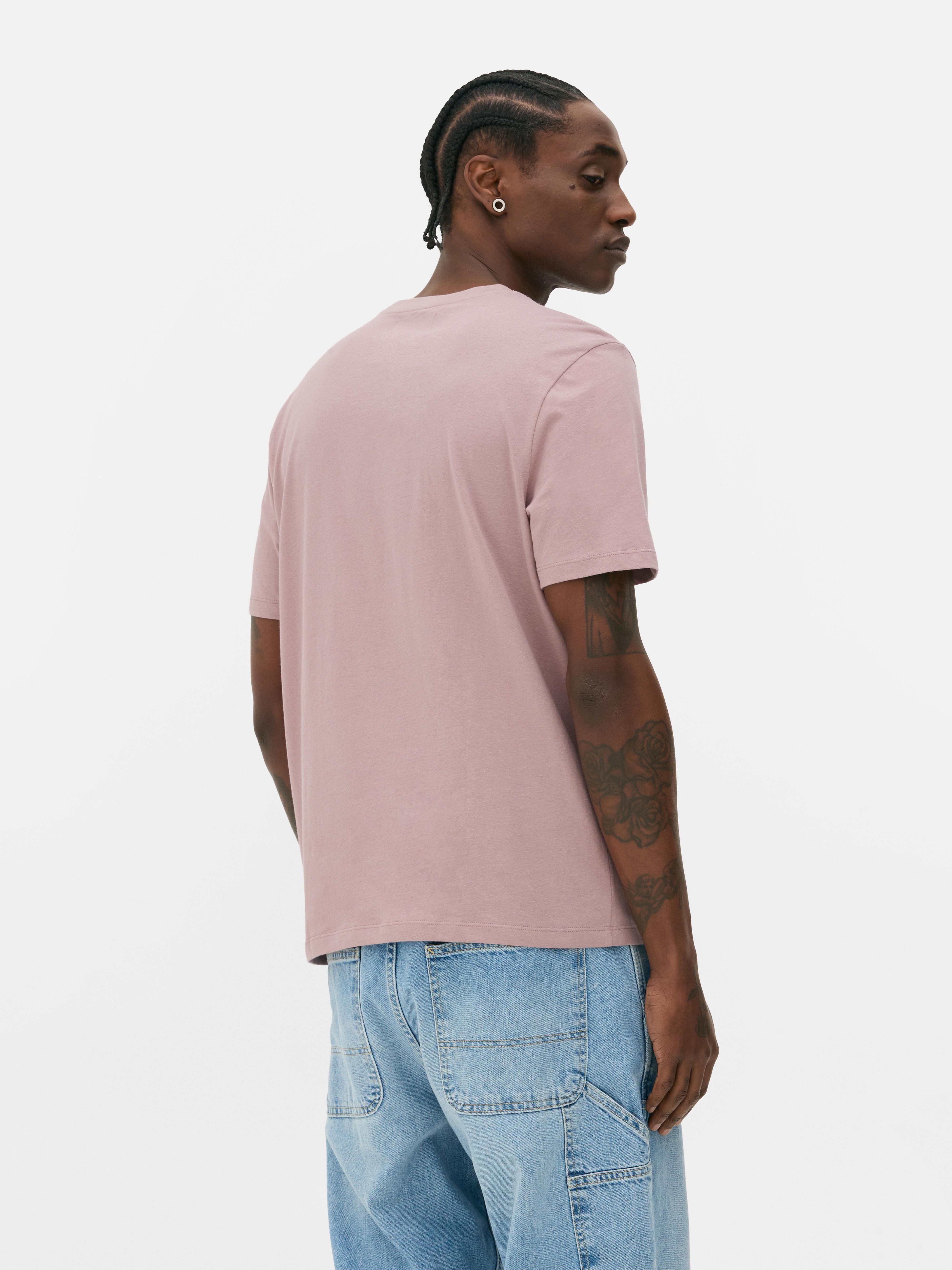 T-shirt met ronde hals