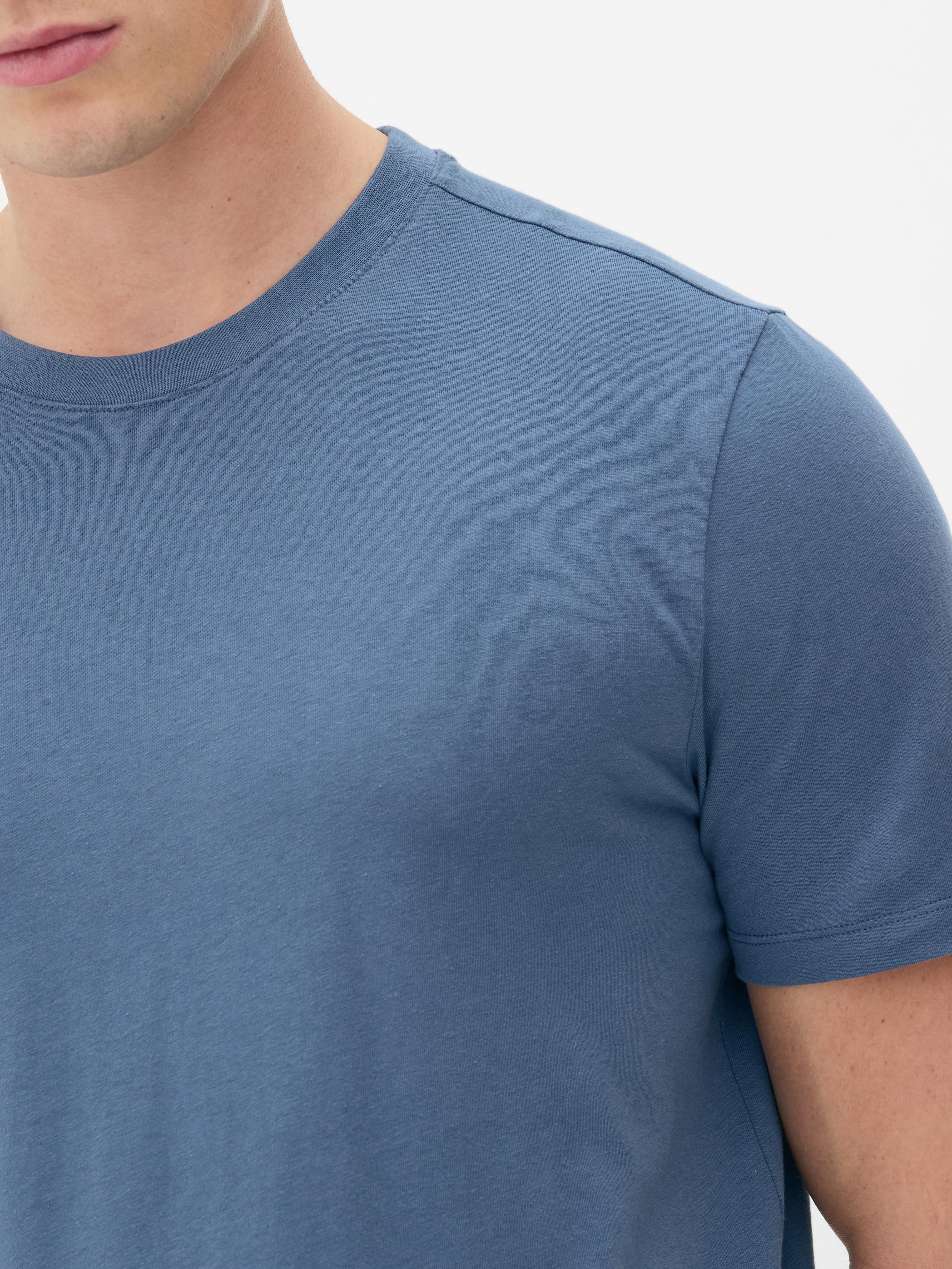 T-shirt met ronde hals