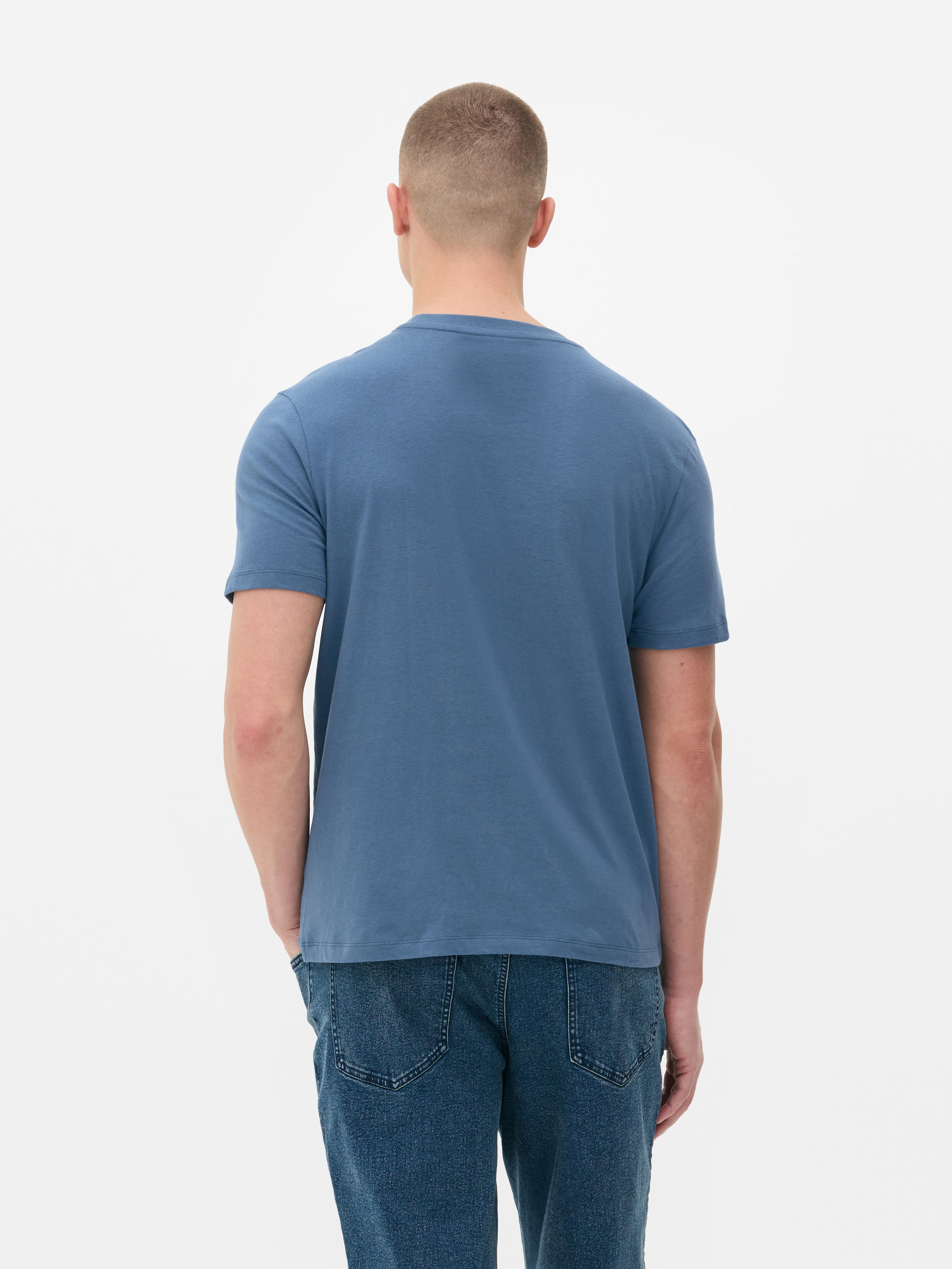 T-shirt met ronde hals