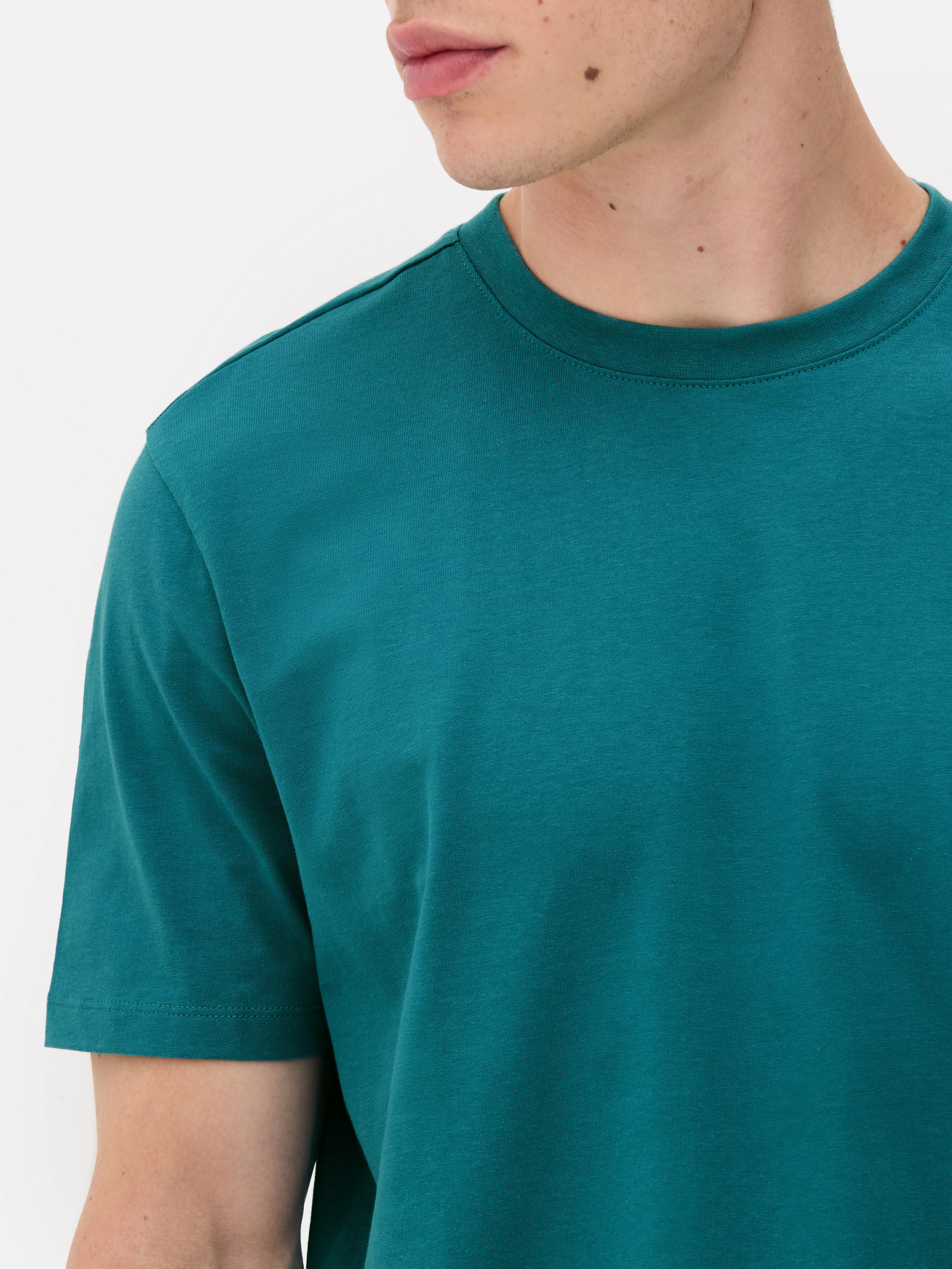 T-shirt met ronde hals