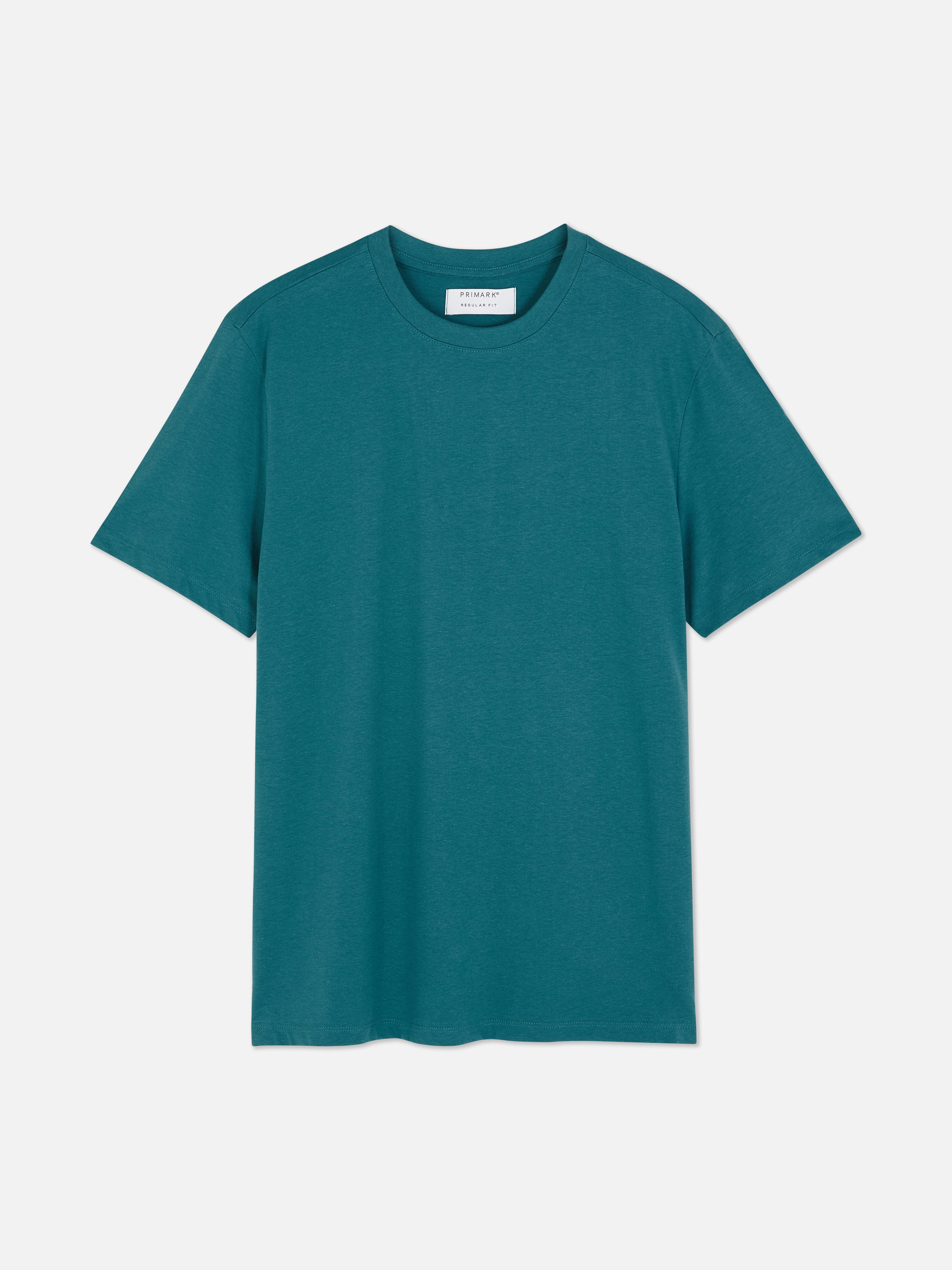 T-shirt met ronde hals