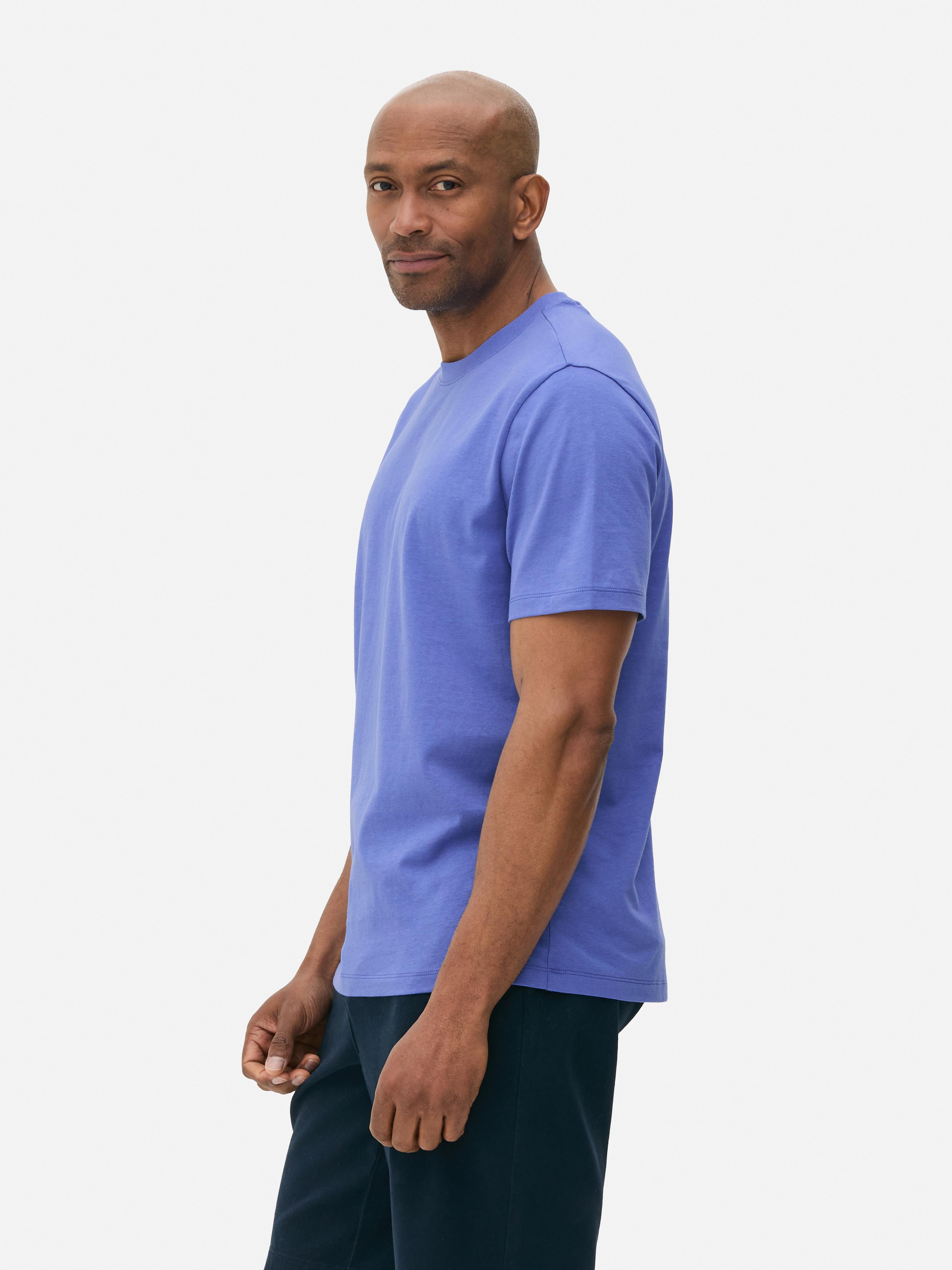 T-shirt met ronde hals