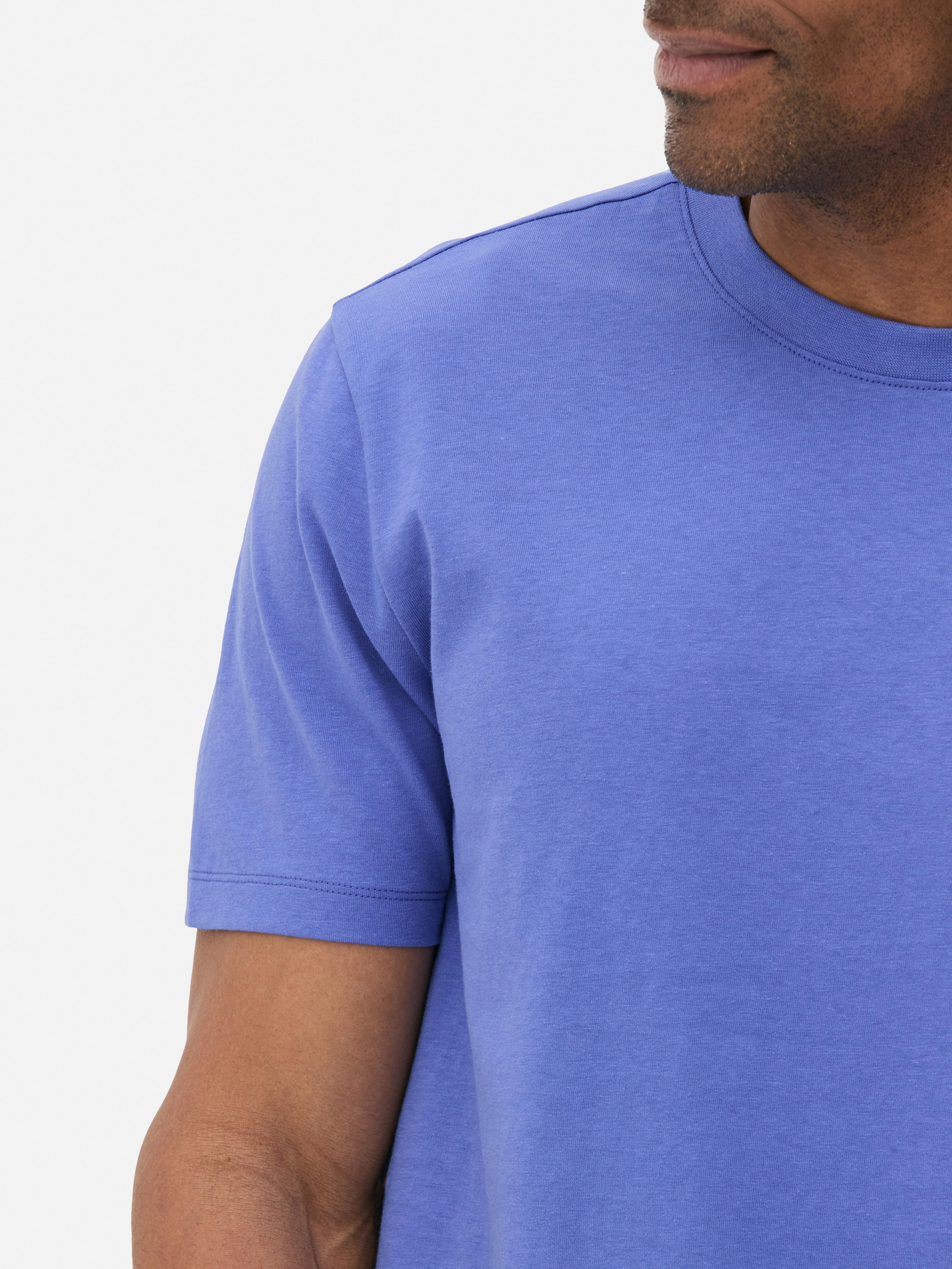 T-shirt met ronde hals