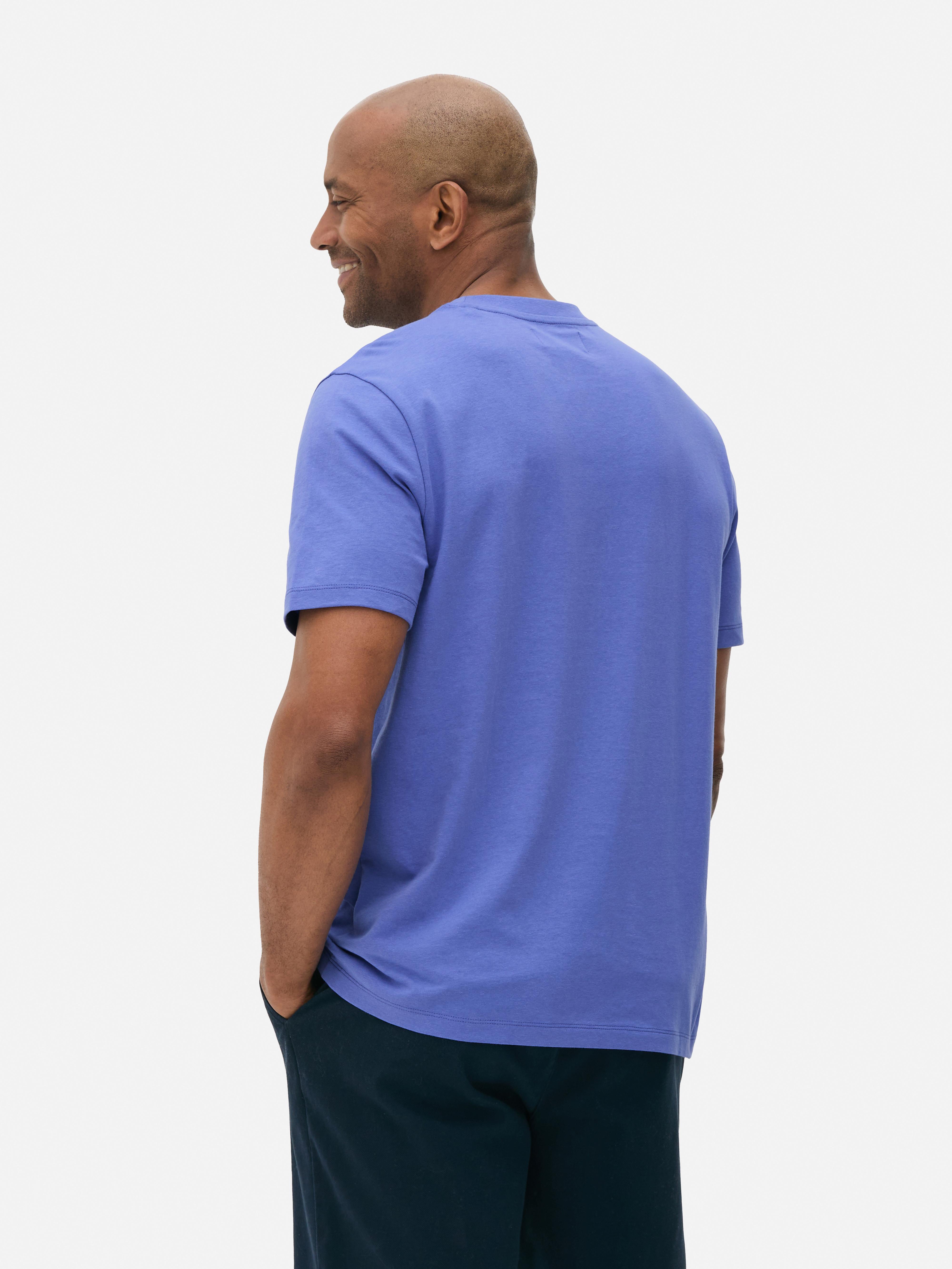 T-shirt met ronde hals