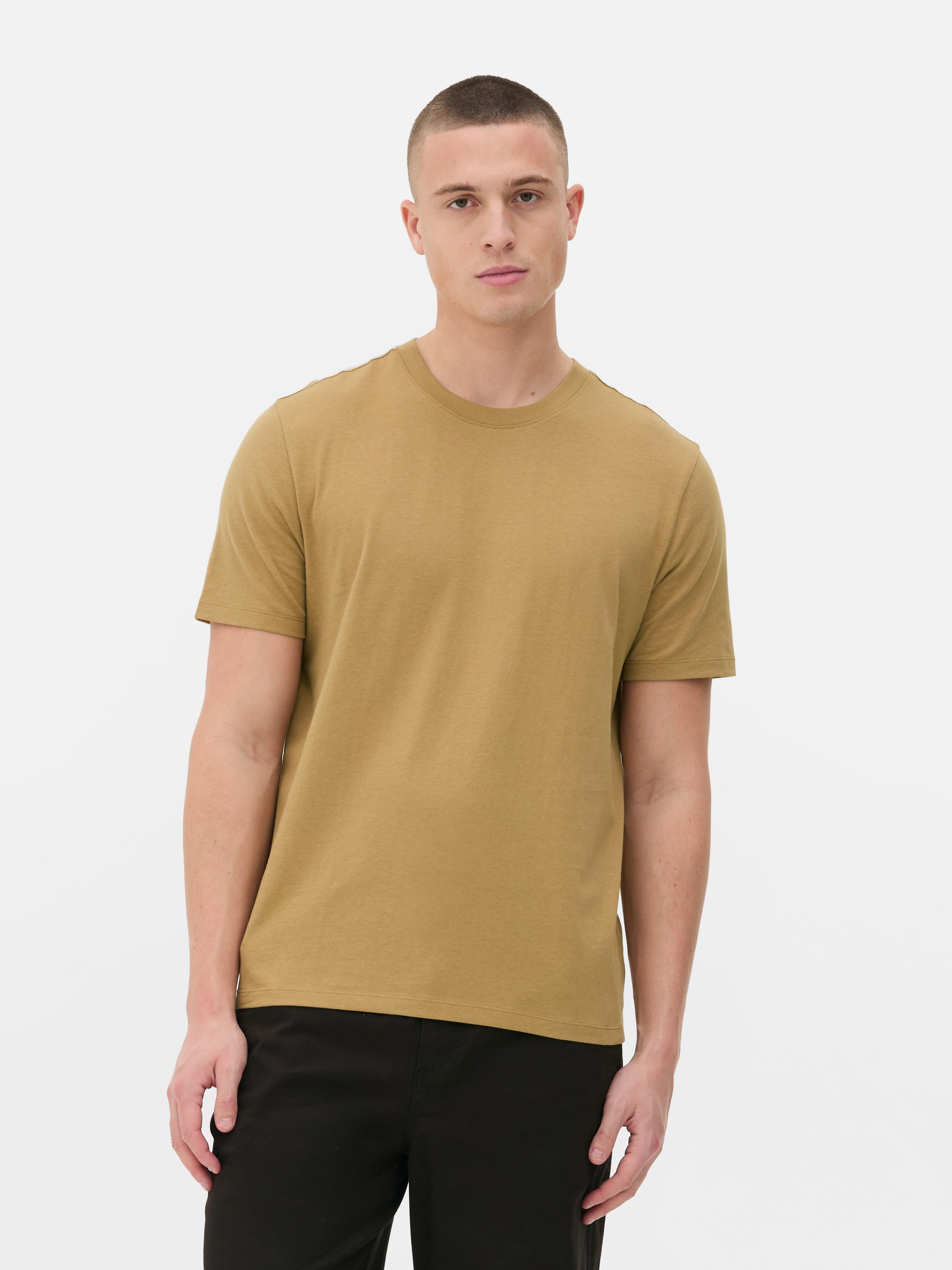 T-shirt met ronde hals