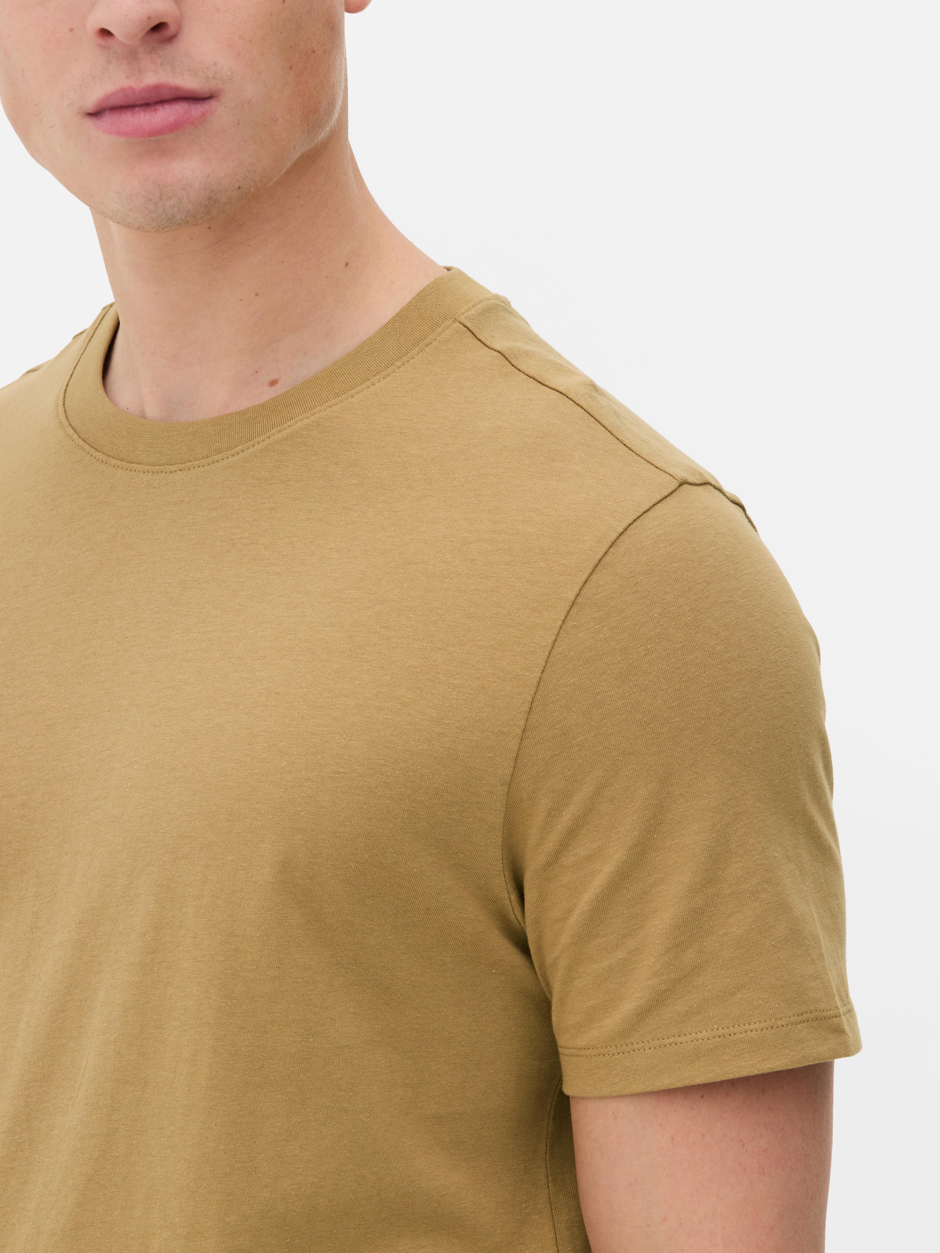 T-shirt met ronde hals
